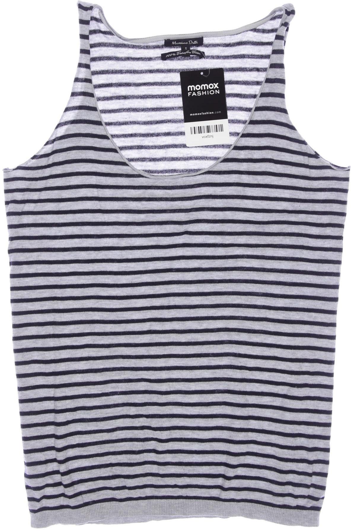 

Massimo Dutti Damen Top, grau, Gr. 36