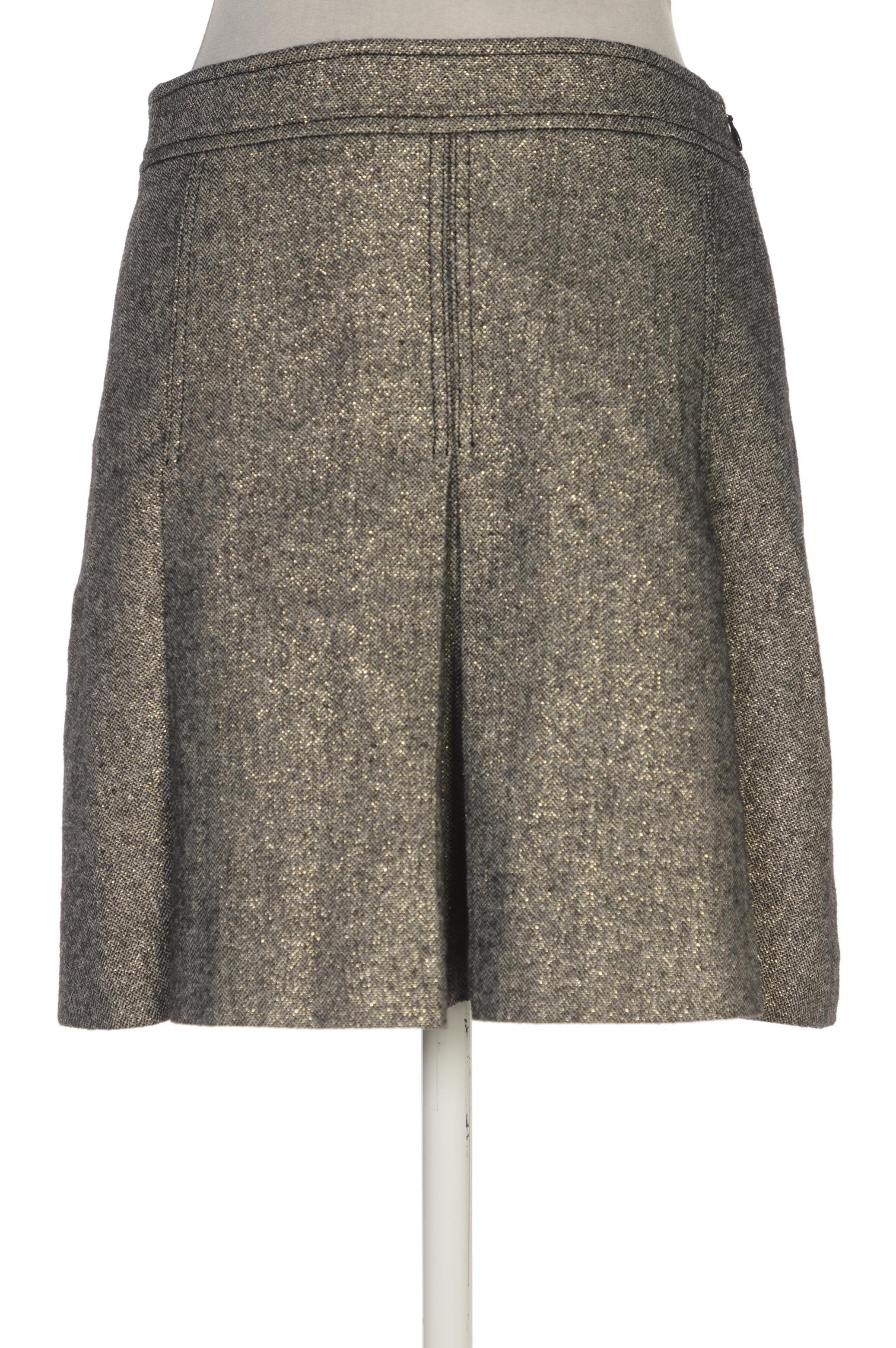 

Massimo Dutti Damen Rock, grau, Gr. 36