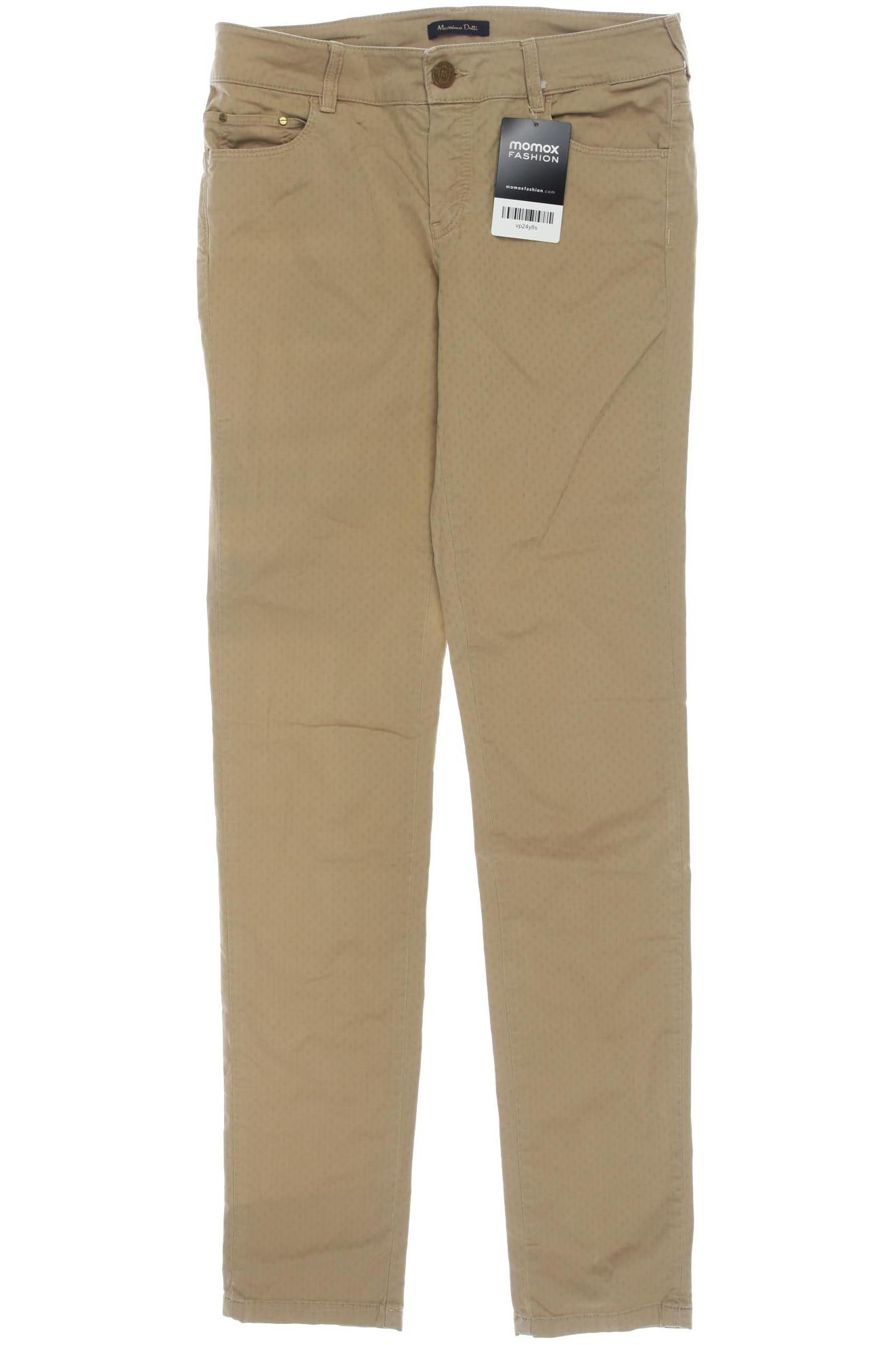 

Massimo Dutti Damen Stoffhose, beige, Gr. 34
