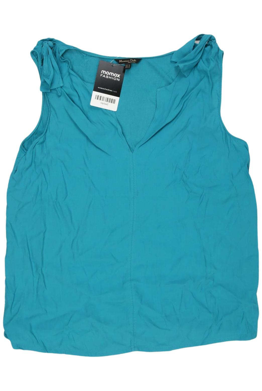 

Massimo Dutti Damen Top, blau, Gr. 38