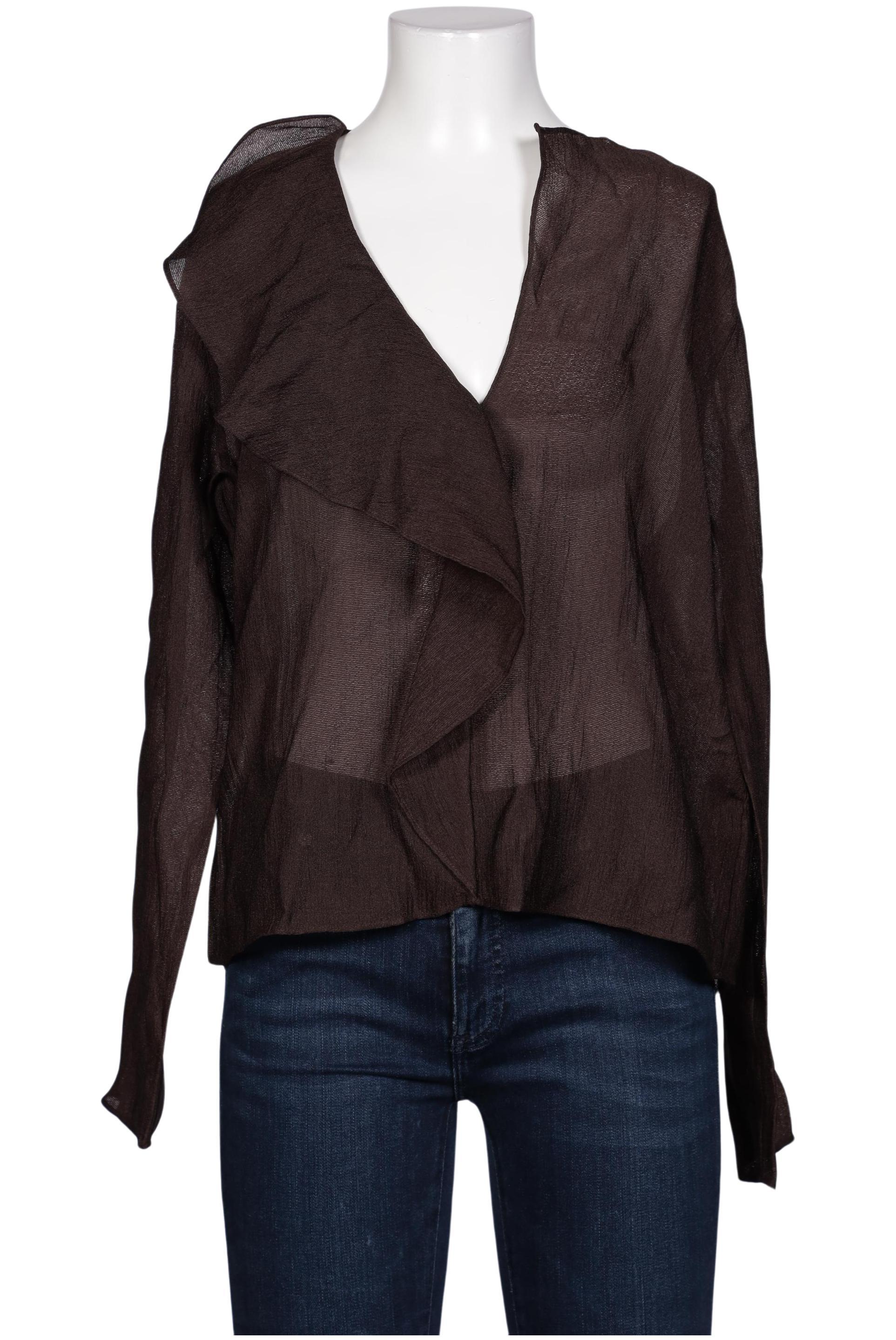 

Massimo Dutti Damen Bluse, braun, Gr. 38