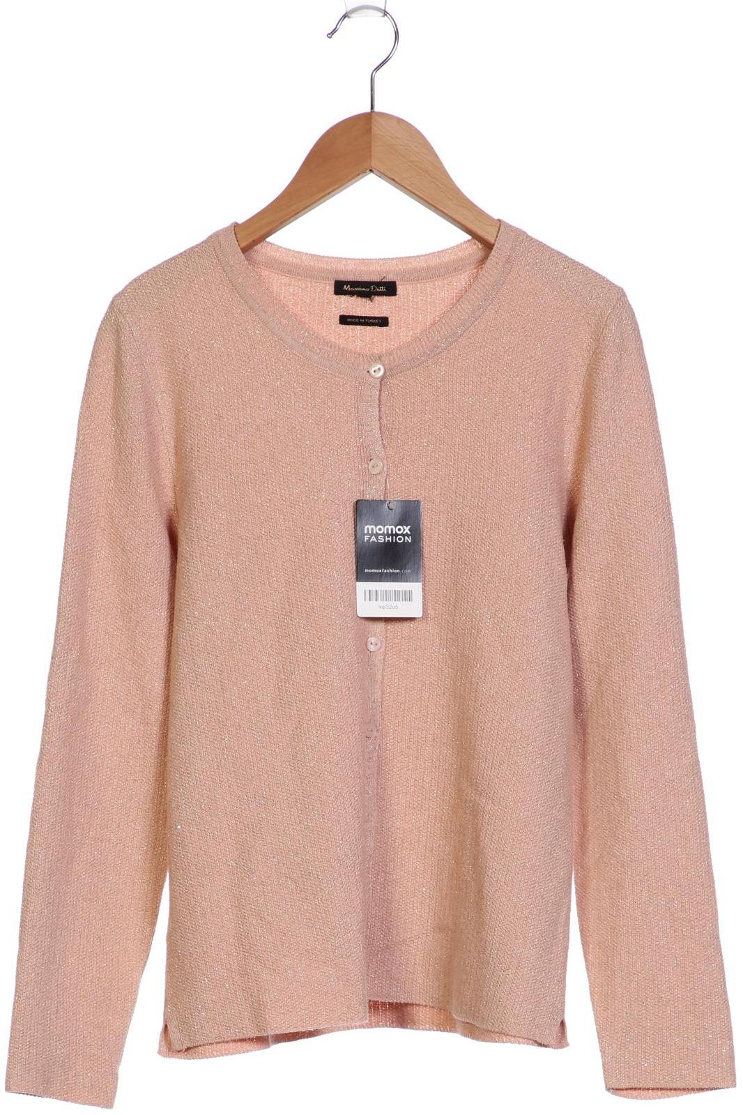 

Massimo Dutti Damen Strickjacke, orange, Gr. 38