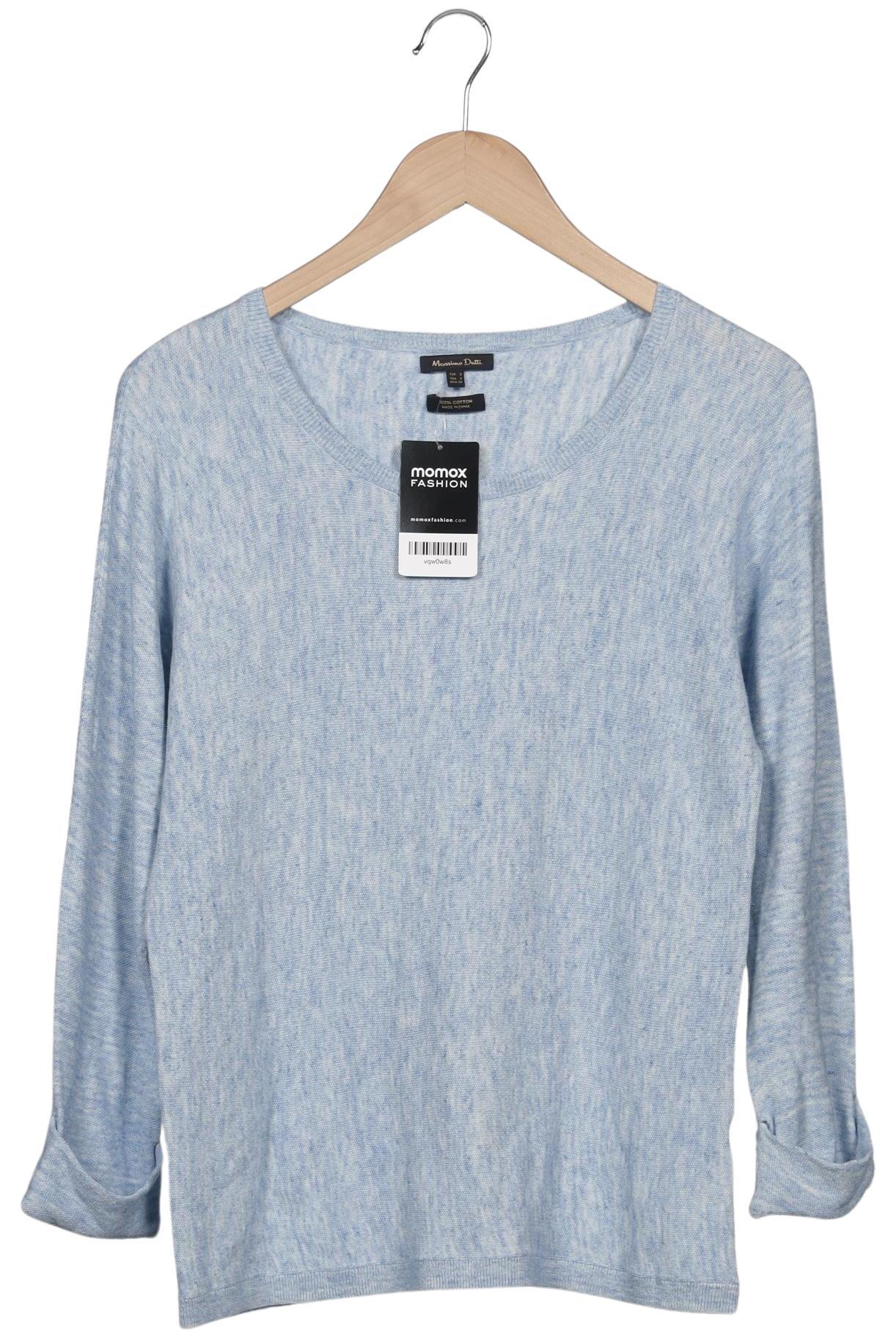 

Massimo Dutti Damen Pullover, hellblau, Gr. 36