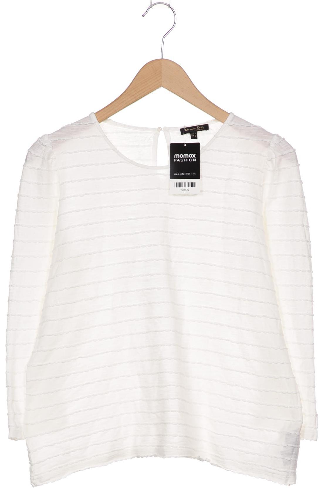 

Massimo Dutti Damen Langarmshirt, weiß