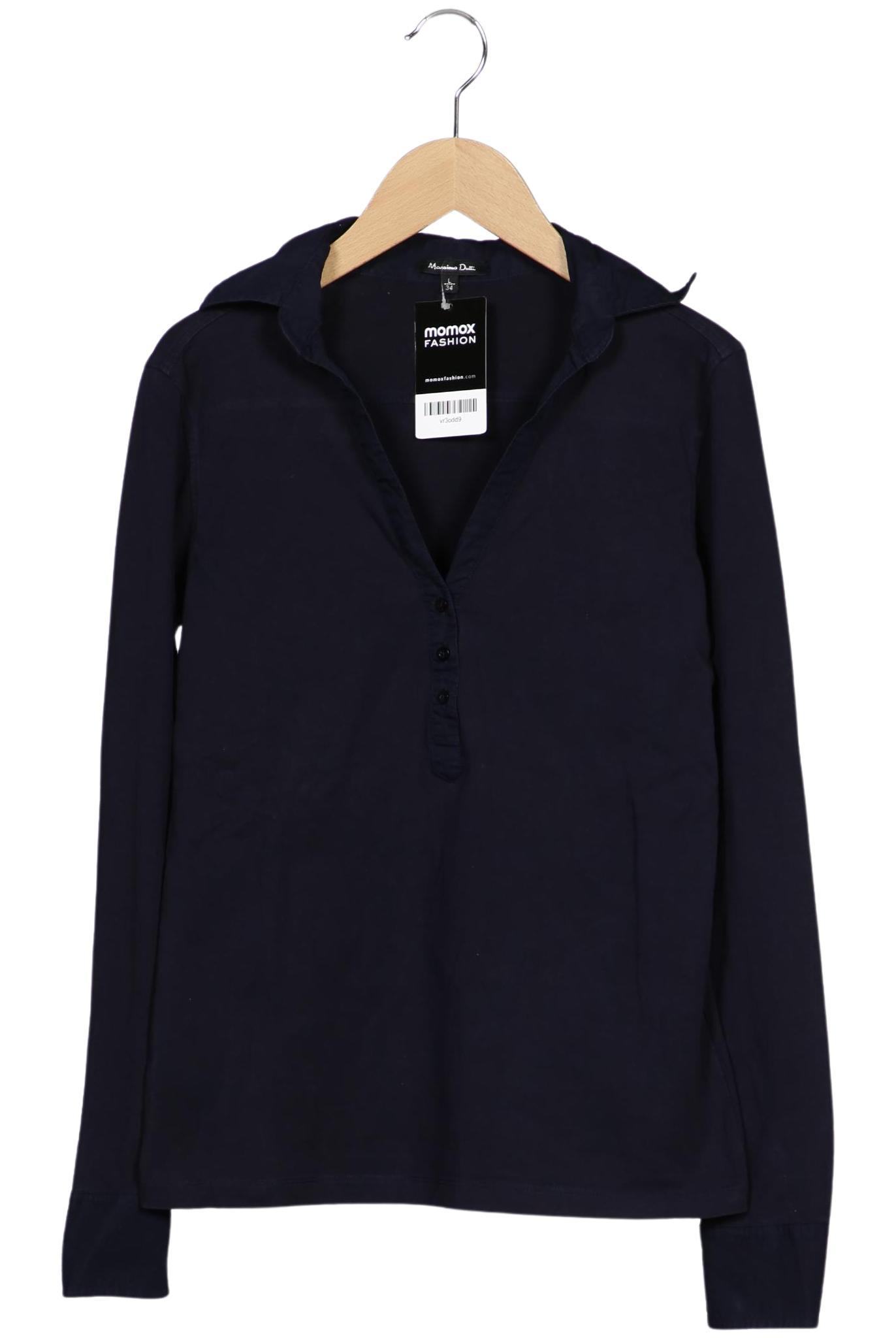 

Massimo Dutti Damen Poloshirt, marineblau, Gr. 42