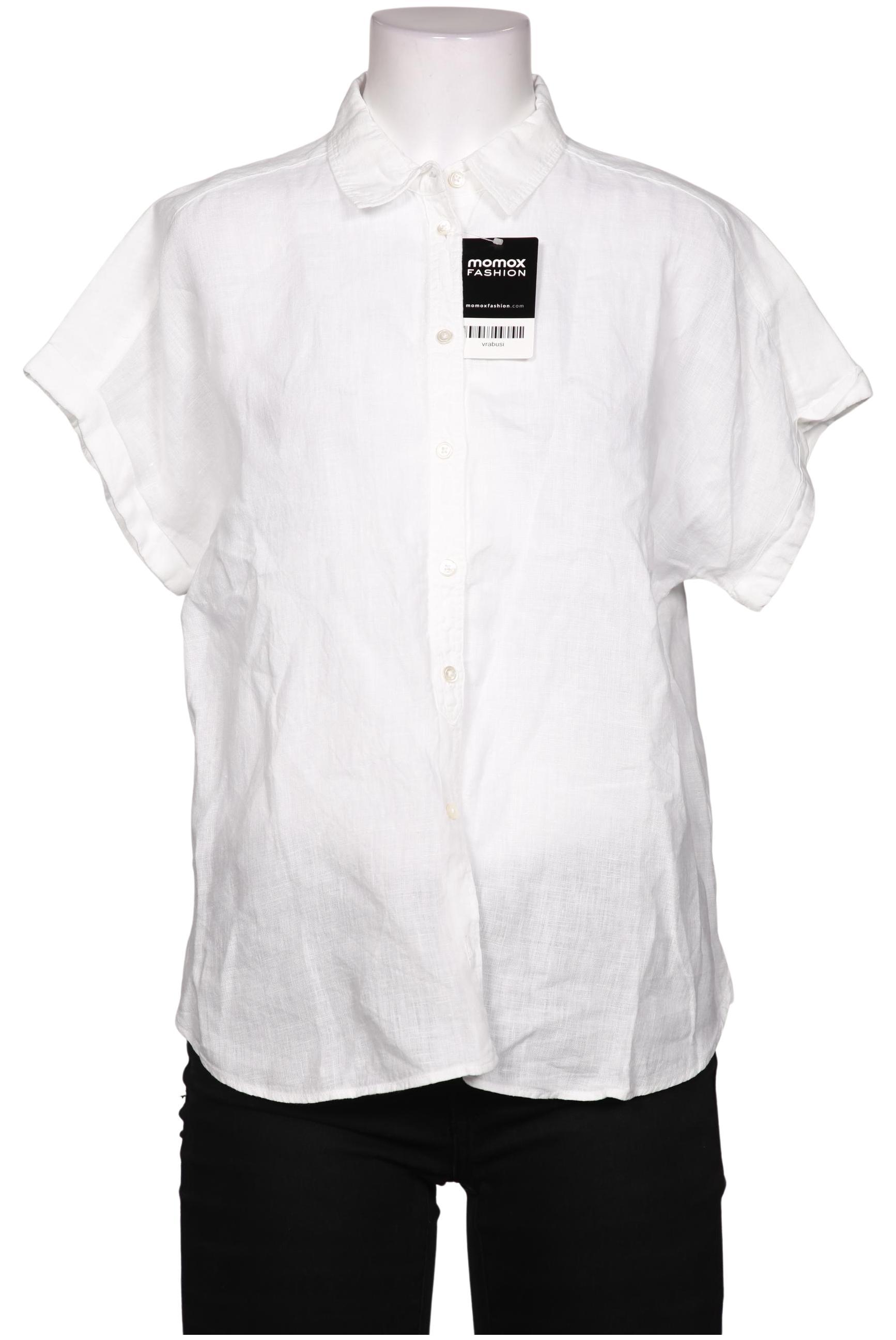 

Massimo Dutti Damen Bluse, weiß, Gr. 40