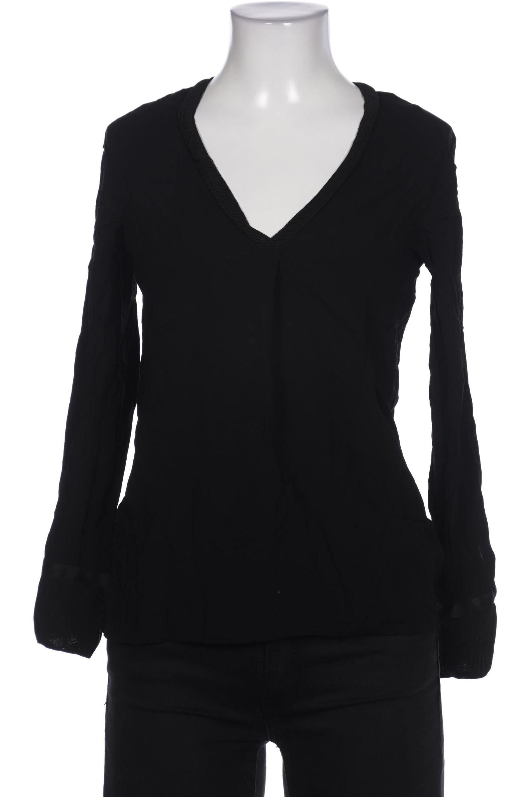 

Massimo Dutti Damen Bluse, schwarz, Gr. 36