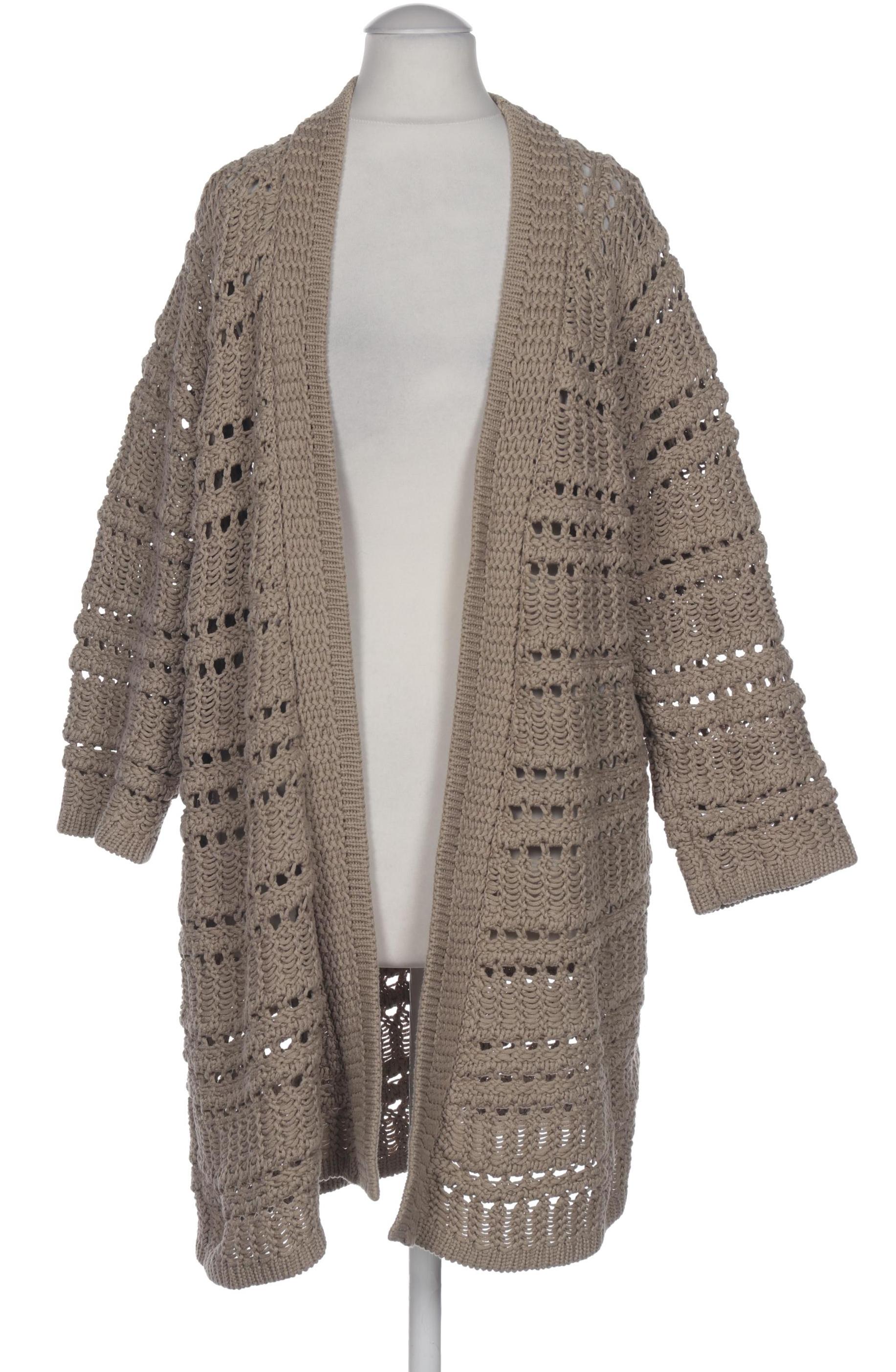 

Massimo Dutti Damen Strickjacke, beige, Gr. 34