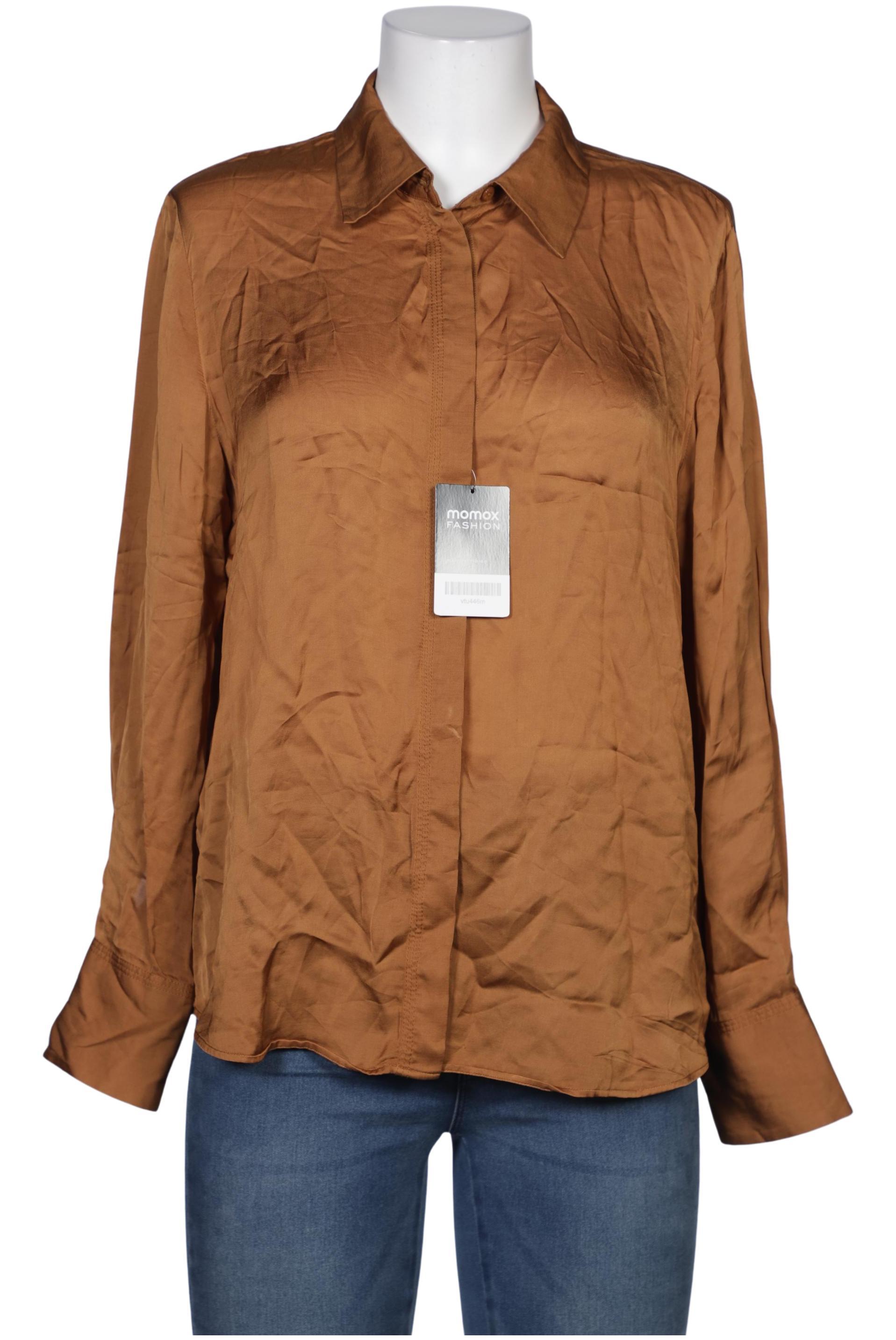 

Massimo Dutti Damen Bluse, braun, Gr. 42