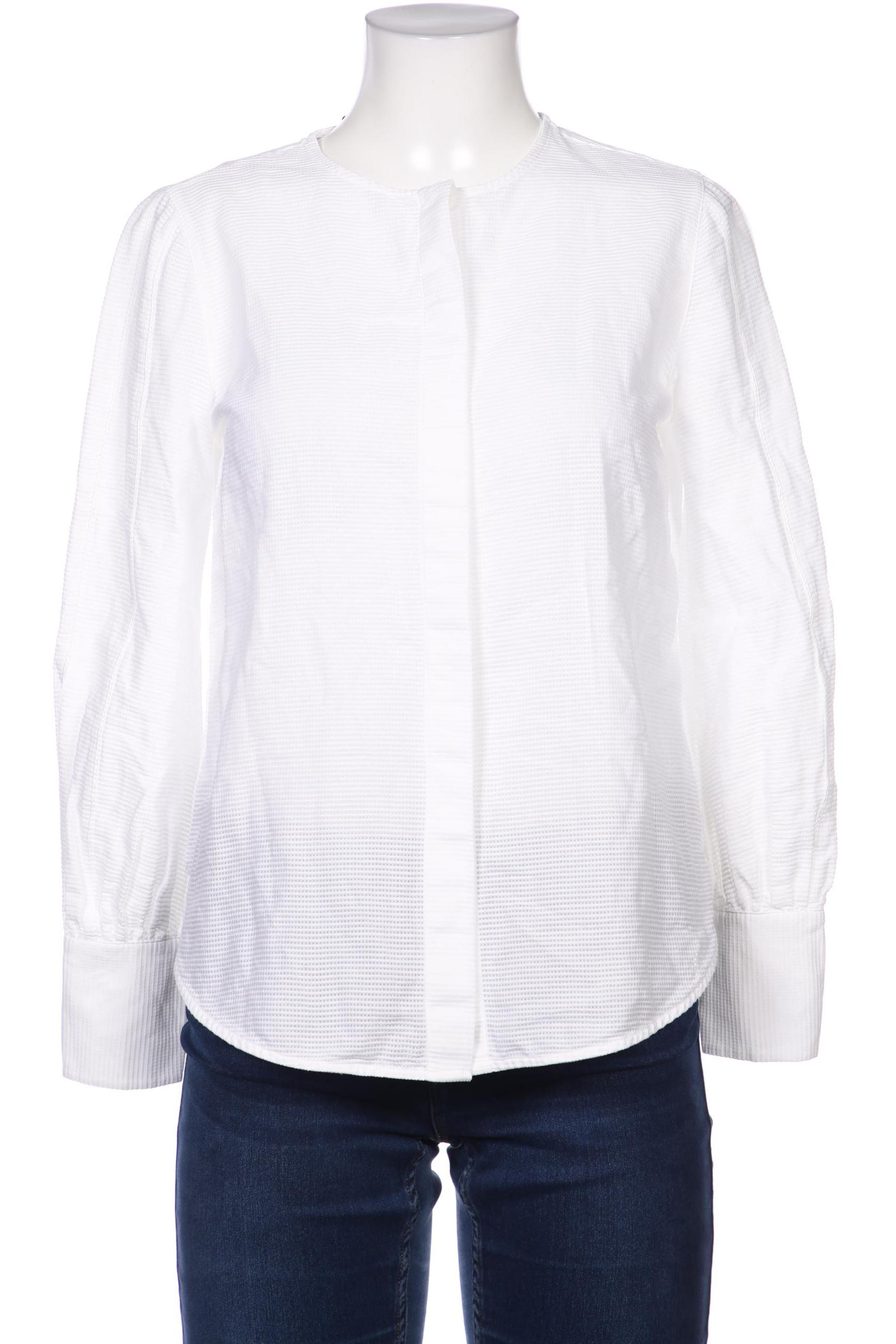 

Massimo Dutti Damen Bluse, weiß, Gr. 40