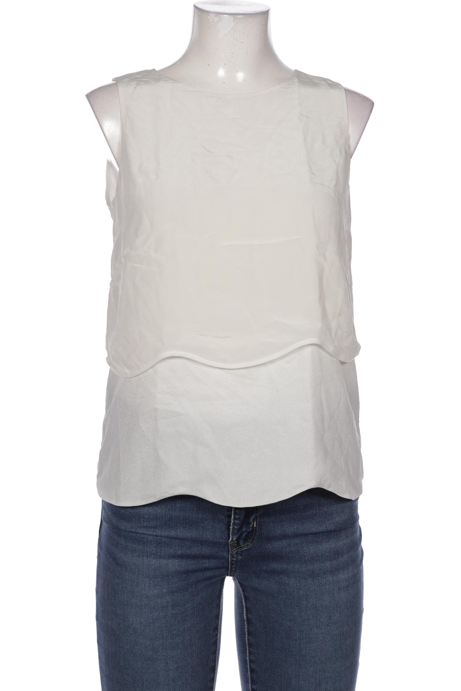 

Massimo Dutti Damen Bluse, weiß, Gr. 38