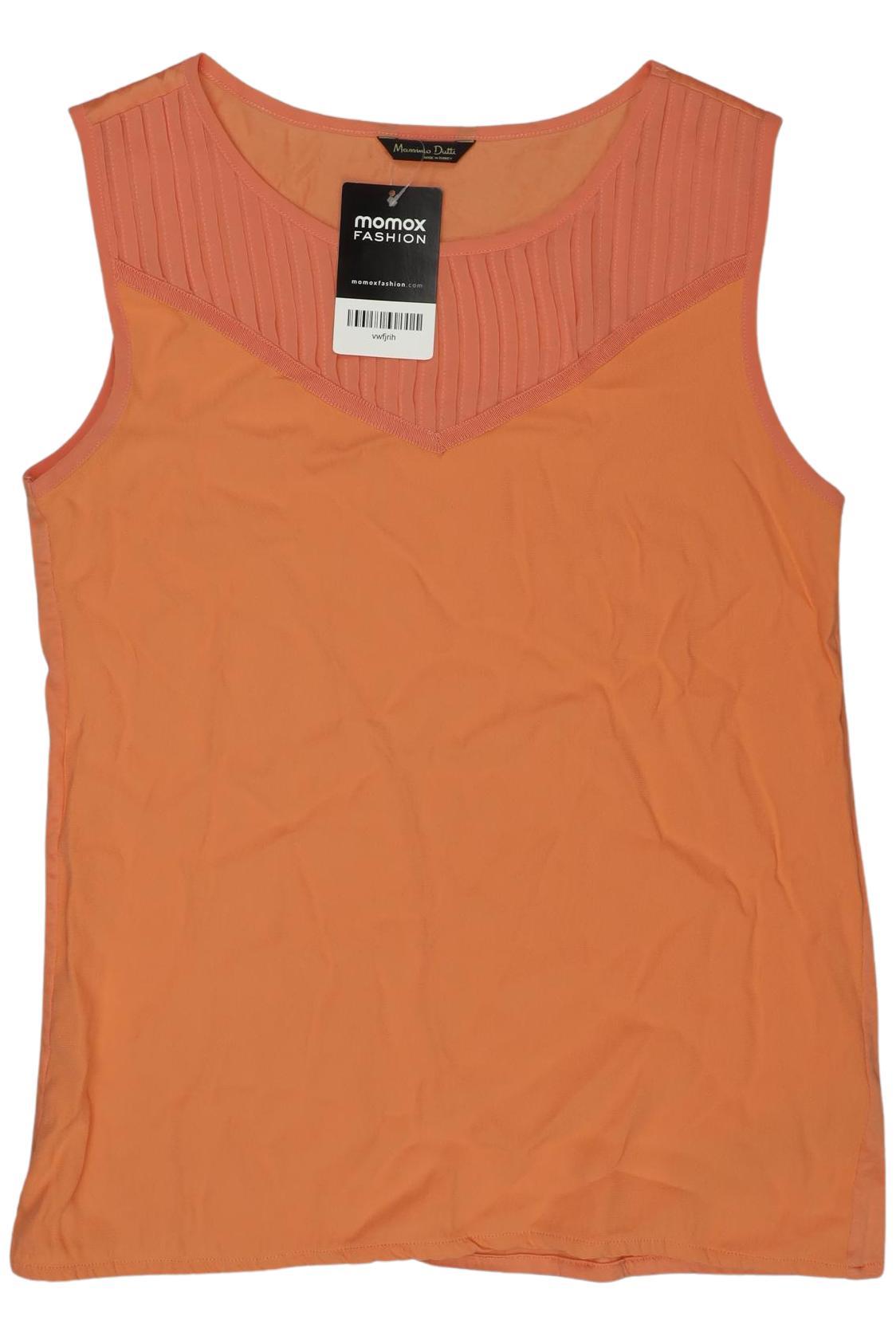 

Massimo Dutti Damen Top, orange, Gr. 36