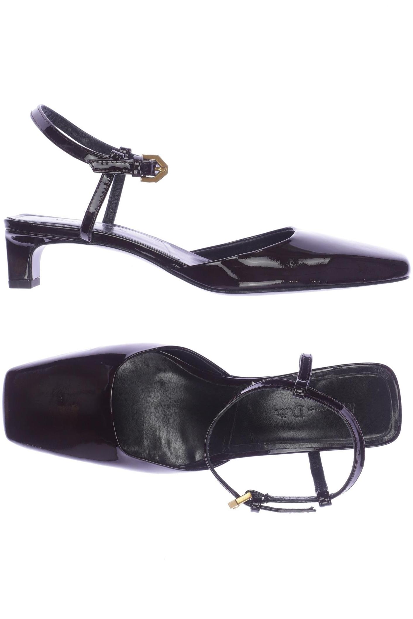 

Massimo Dutti Damen Sandale, bordeaux, Gr. 38