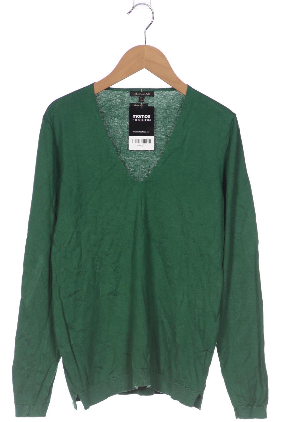 

Massimo Dutti Damen Pullover, grün, Gr. 38