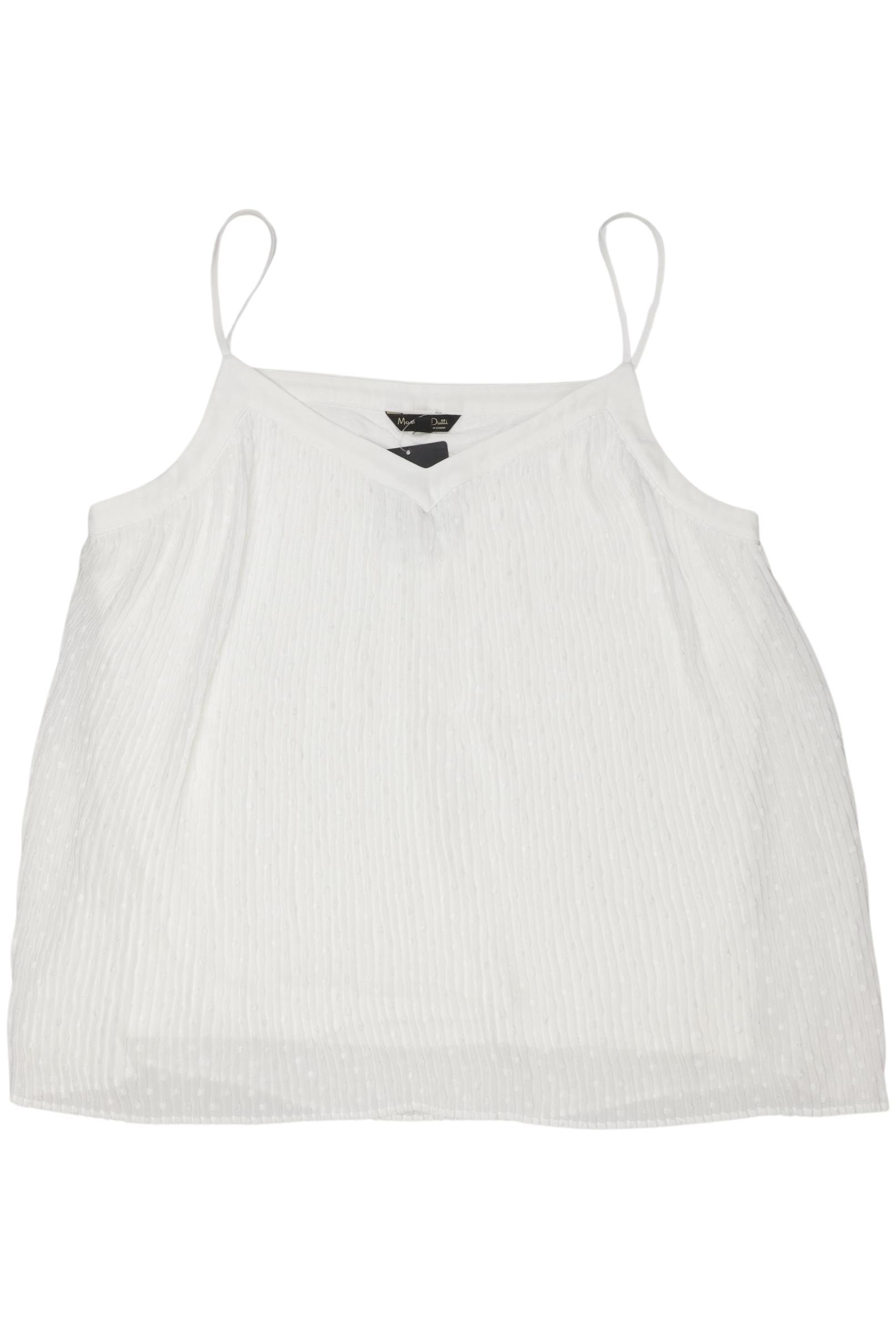 

Massimo Dutti Damen Top, weiß, Gr. 36