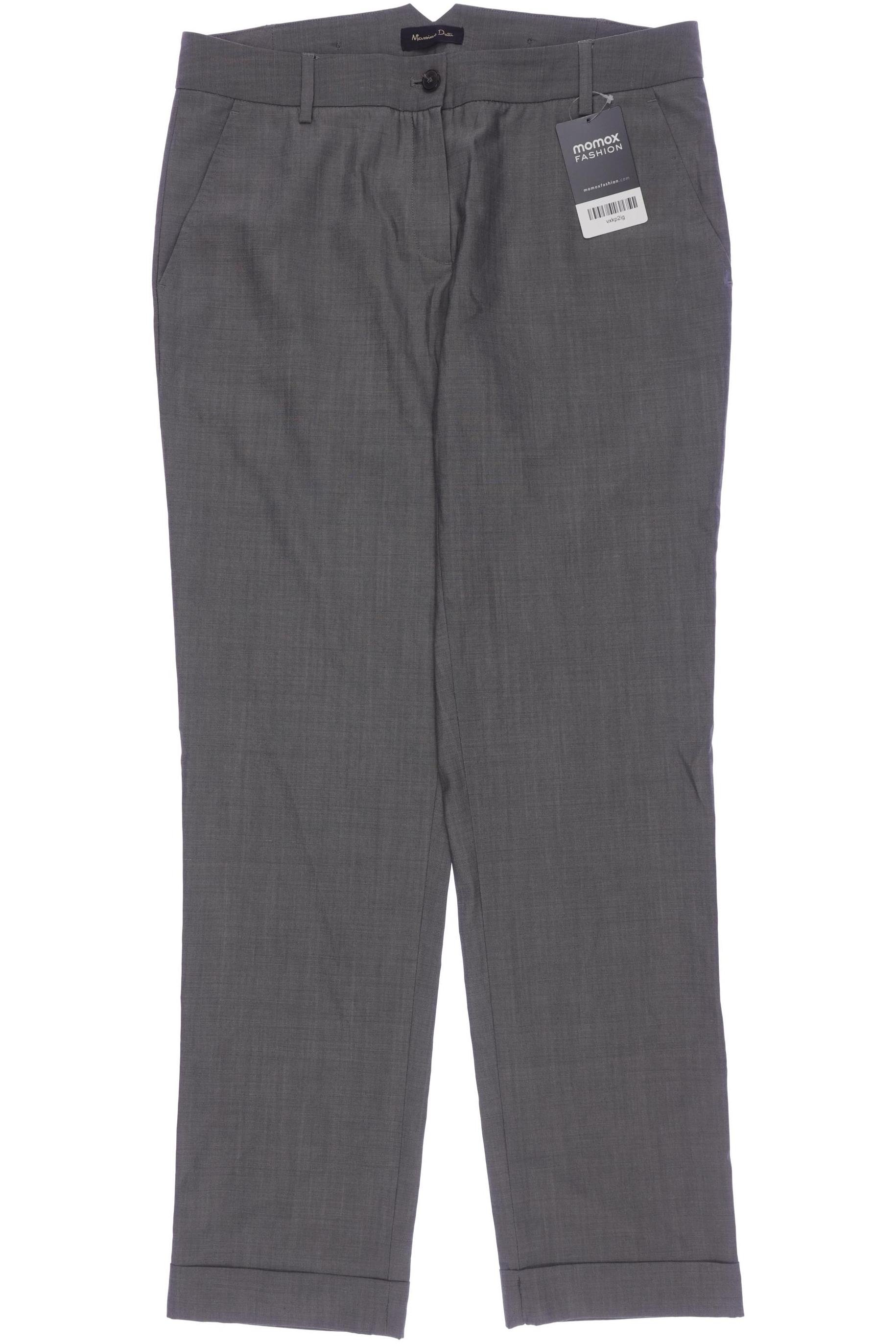 

Massimo Dutti Damen Stoffhose, grau, Gr. 38