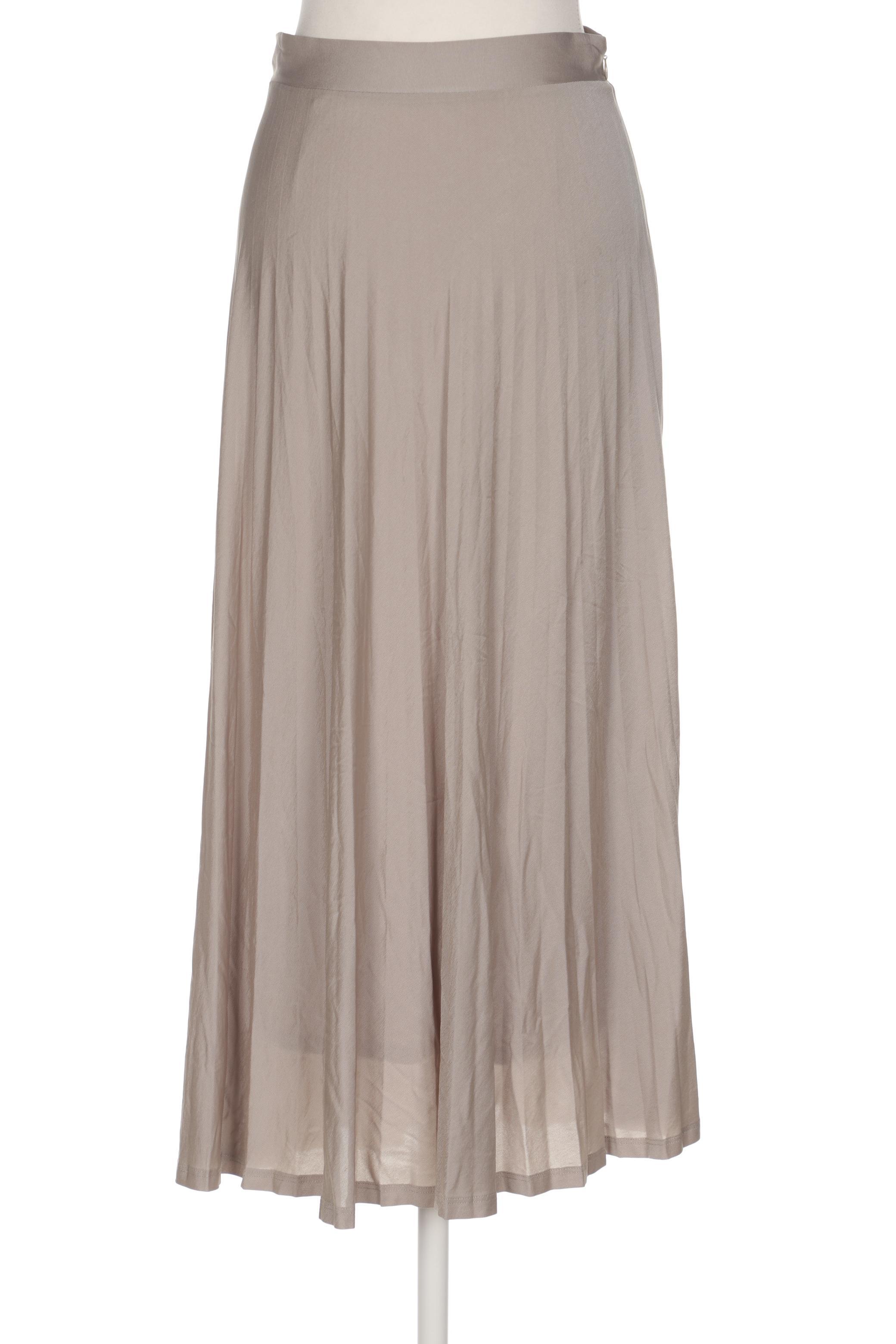 

Massimo Dutti Damen Rock, beige, Gr. 34