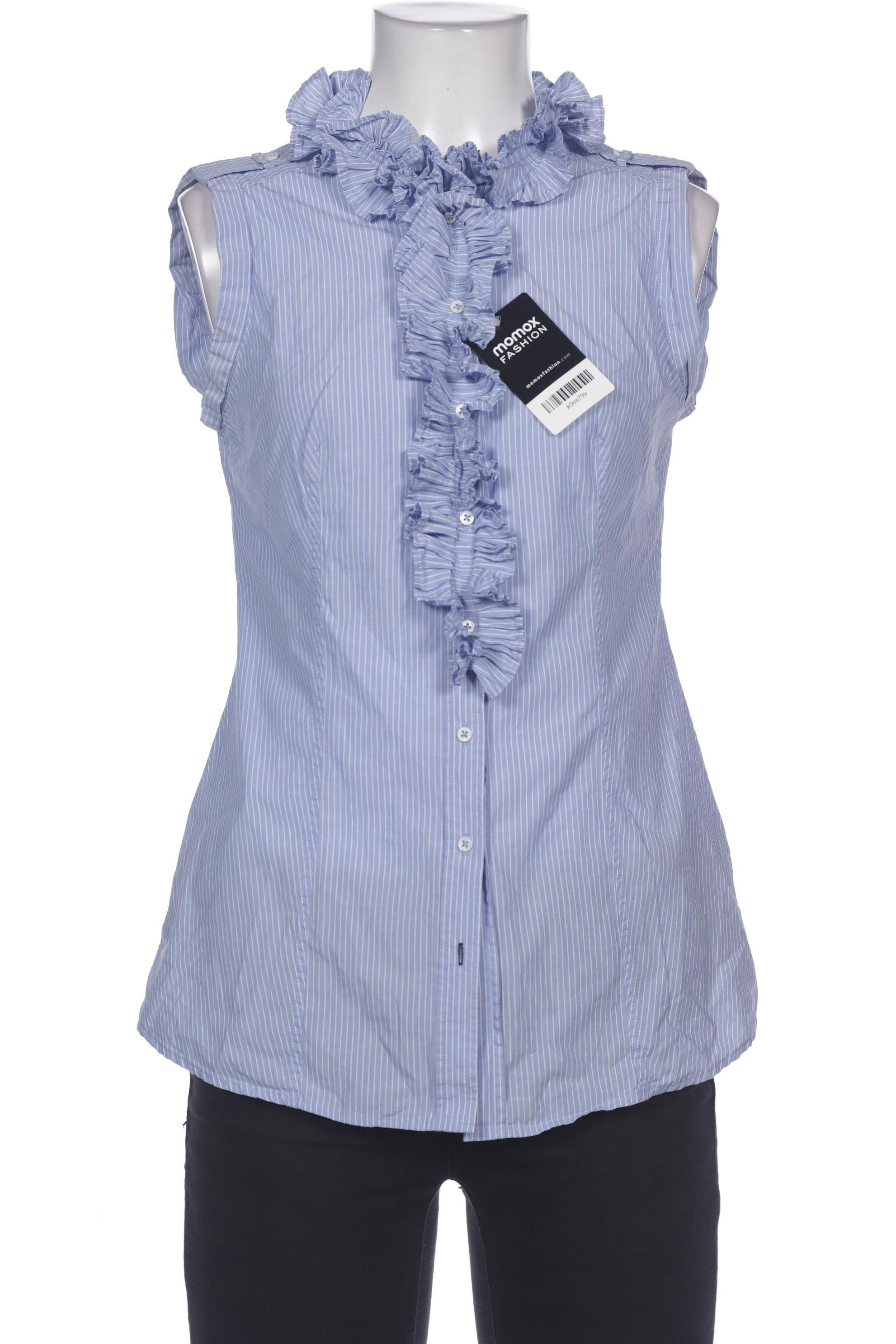 

Massimo Dutti Damen Bluse, hellblau, Gr. 38