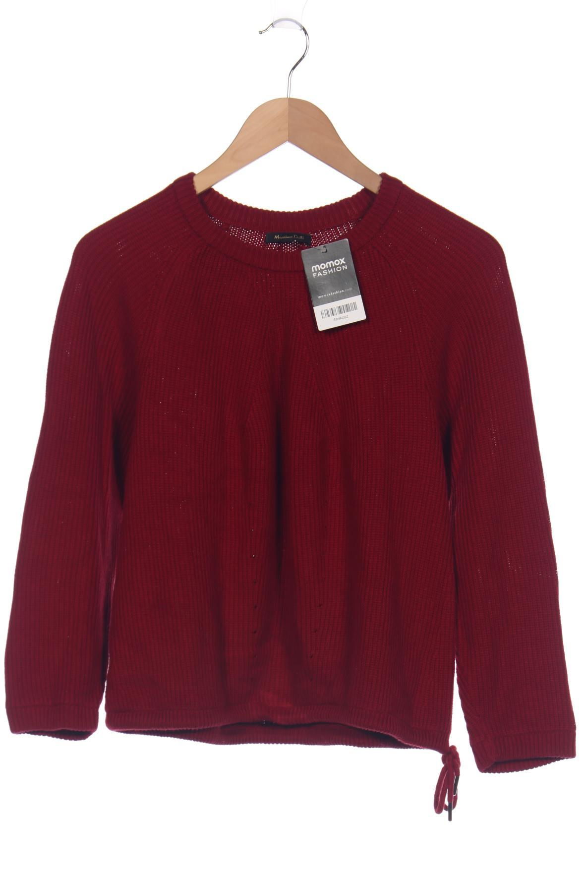 

Massimo Dutti Damen Pullover, bordeaux, Gr. 34