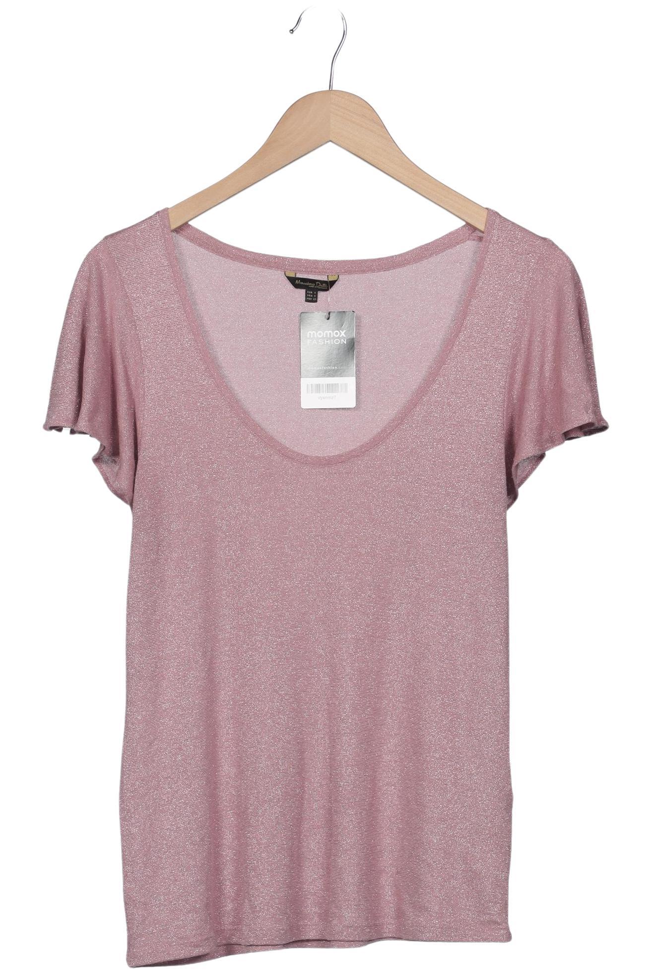 

Massimo Dutti Damen T-Shirt, pink, Gr. 36