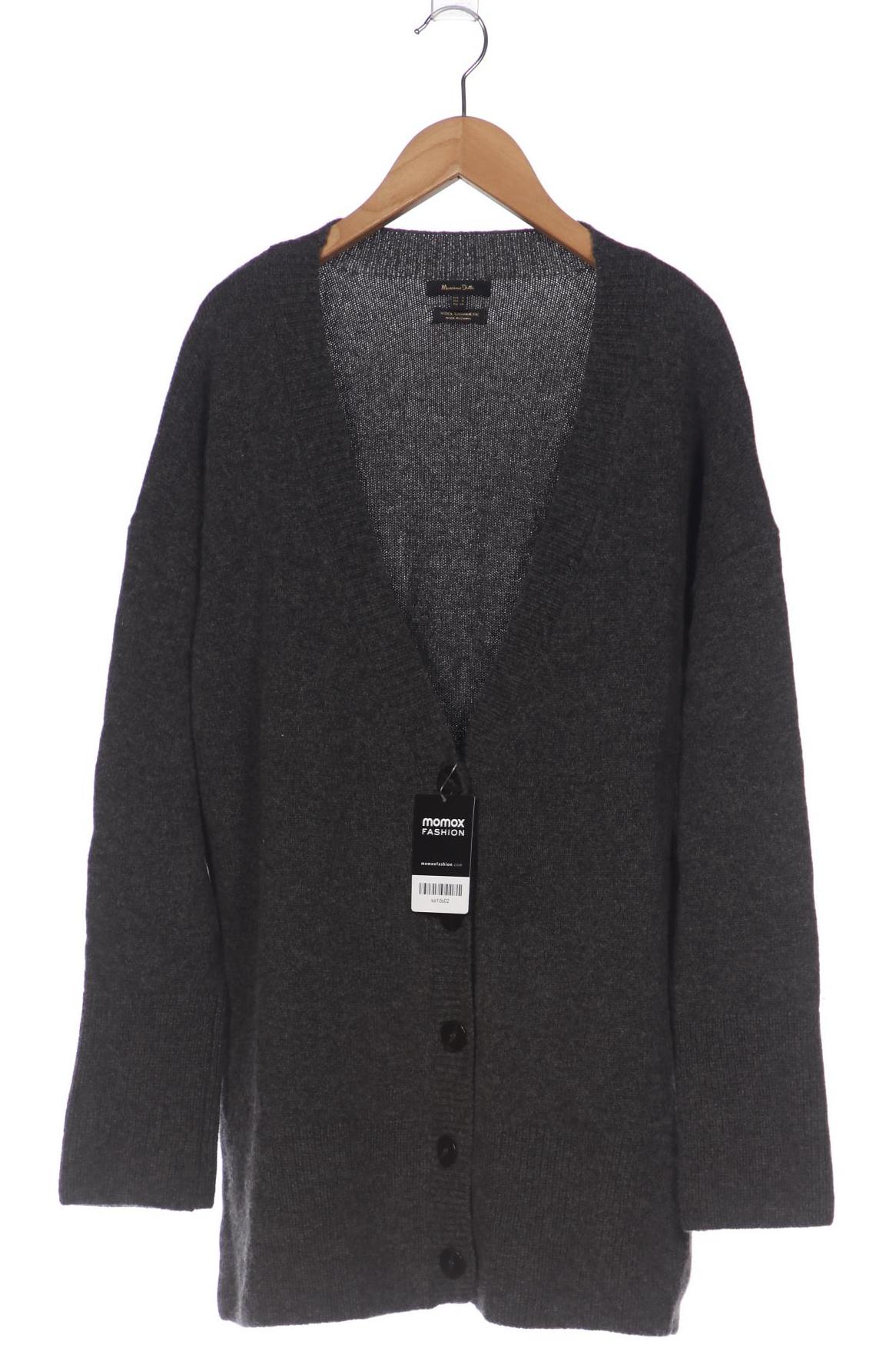 

Massimo Dutti Damen Strickjacke, grau, Gr. 36