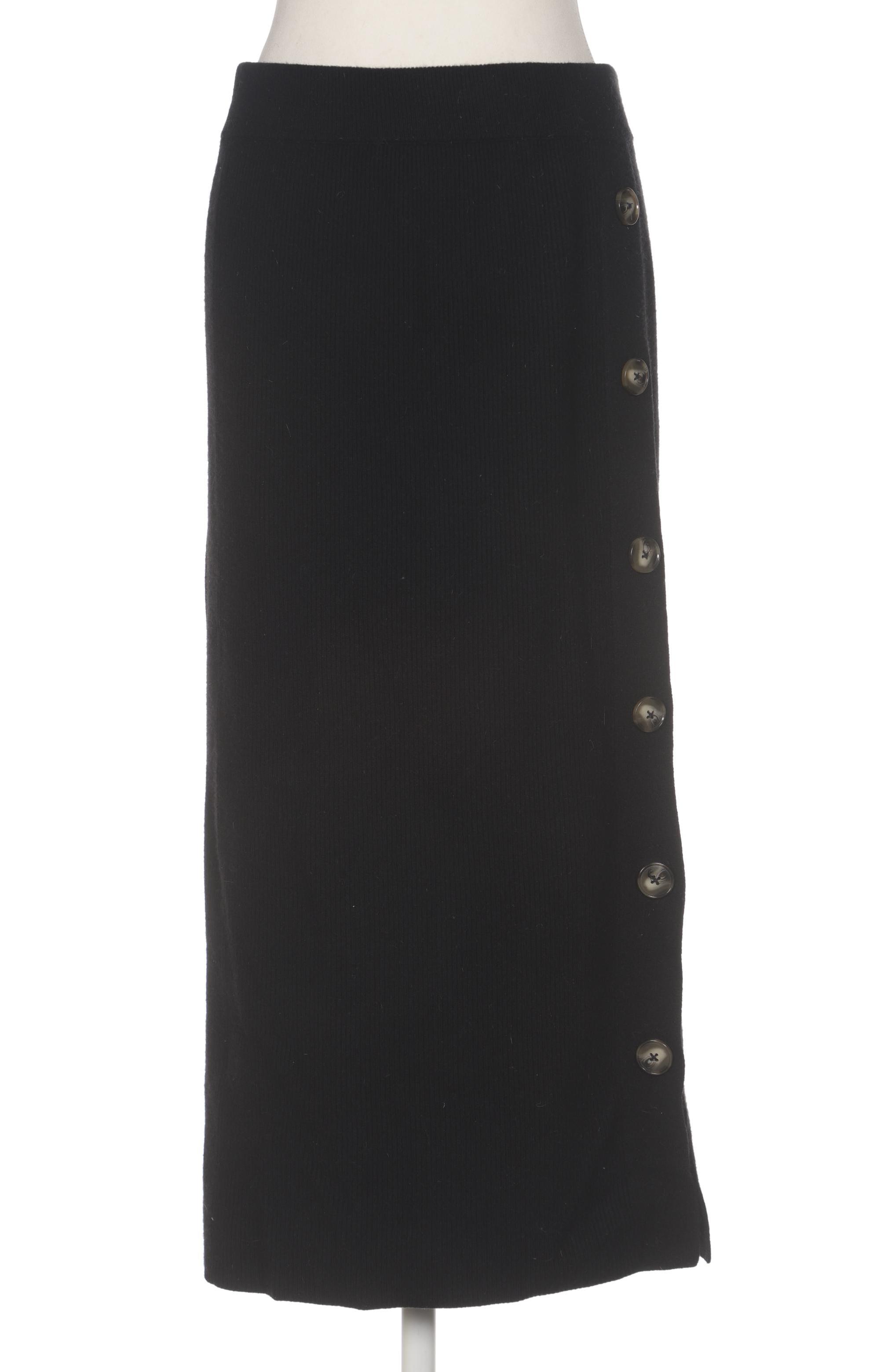 

Massimo Dutti Damen Rock, schwarz, Gr. 38