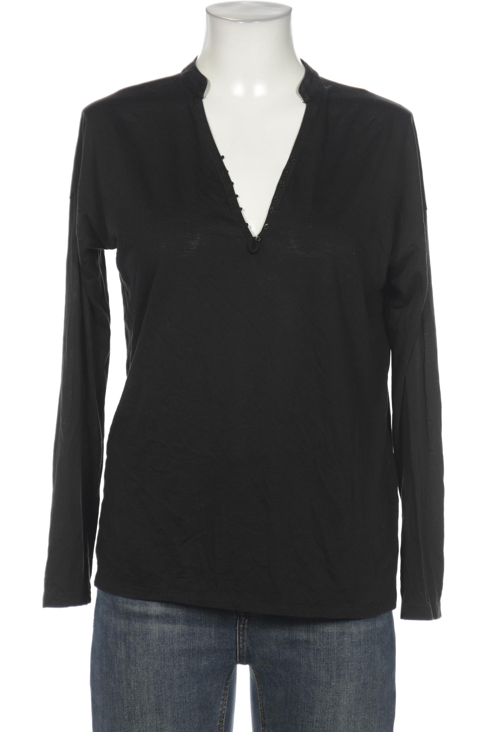 

Massimo Dutti Damen Langarmshirt, schwarz, Gr. 38