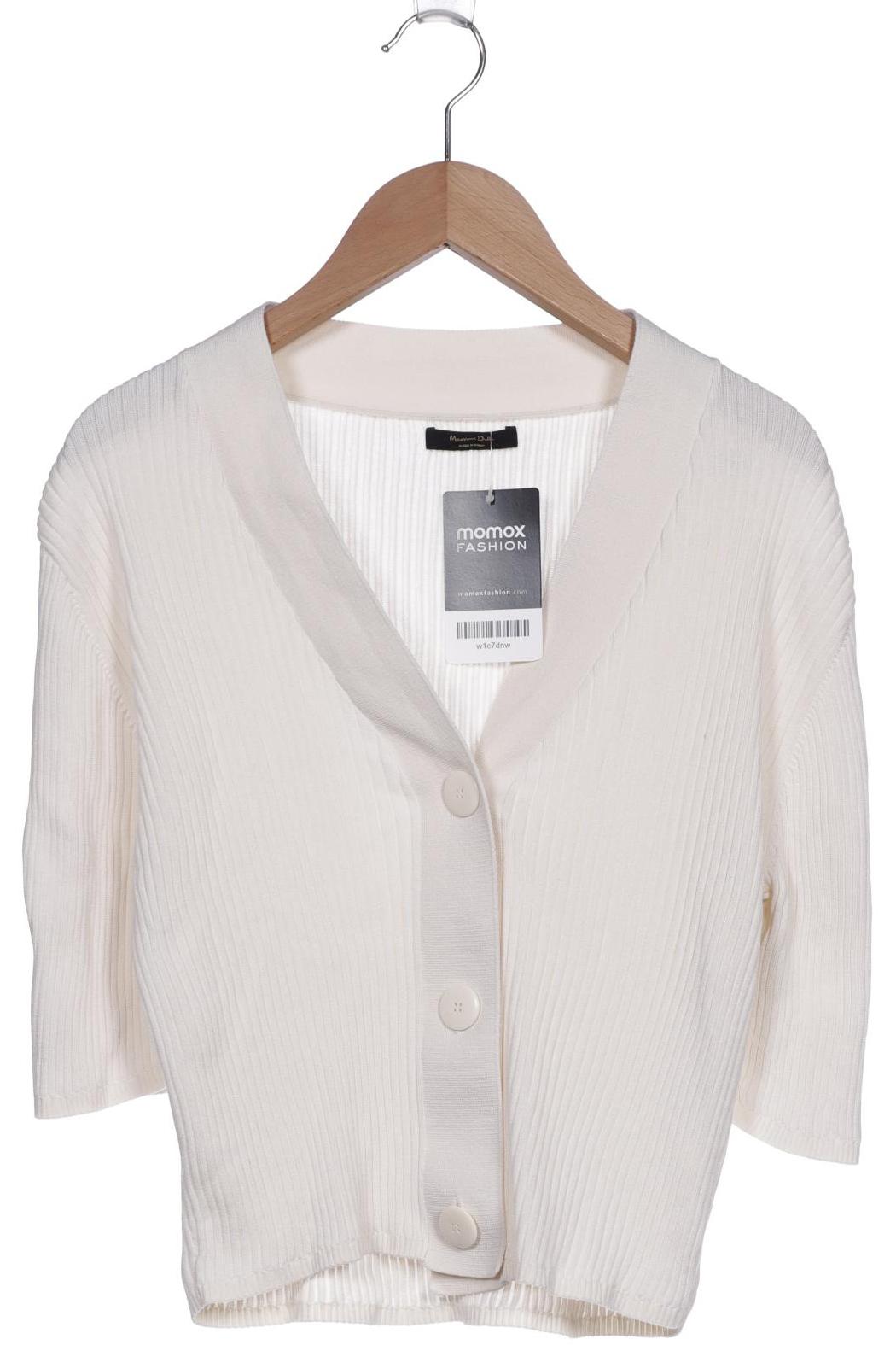 

Massimo Dutti Damen Strickjacke, cremeweiß
