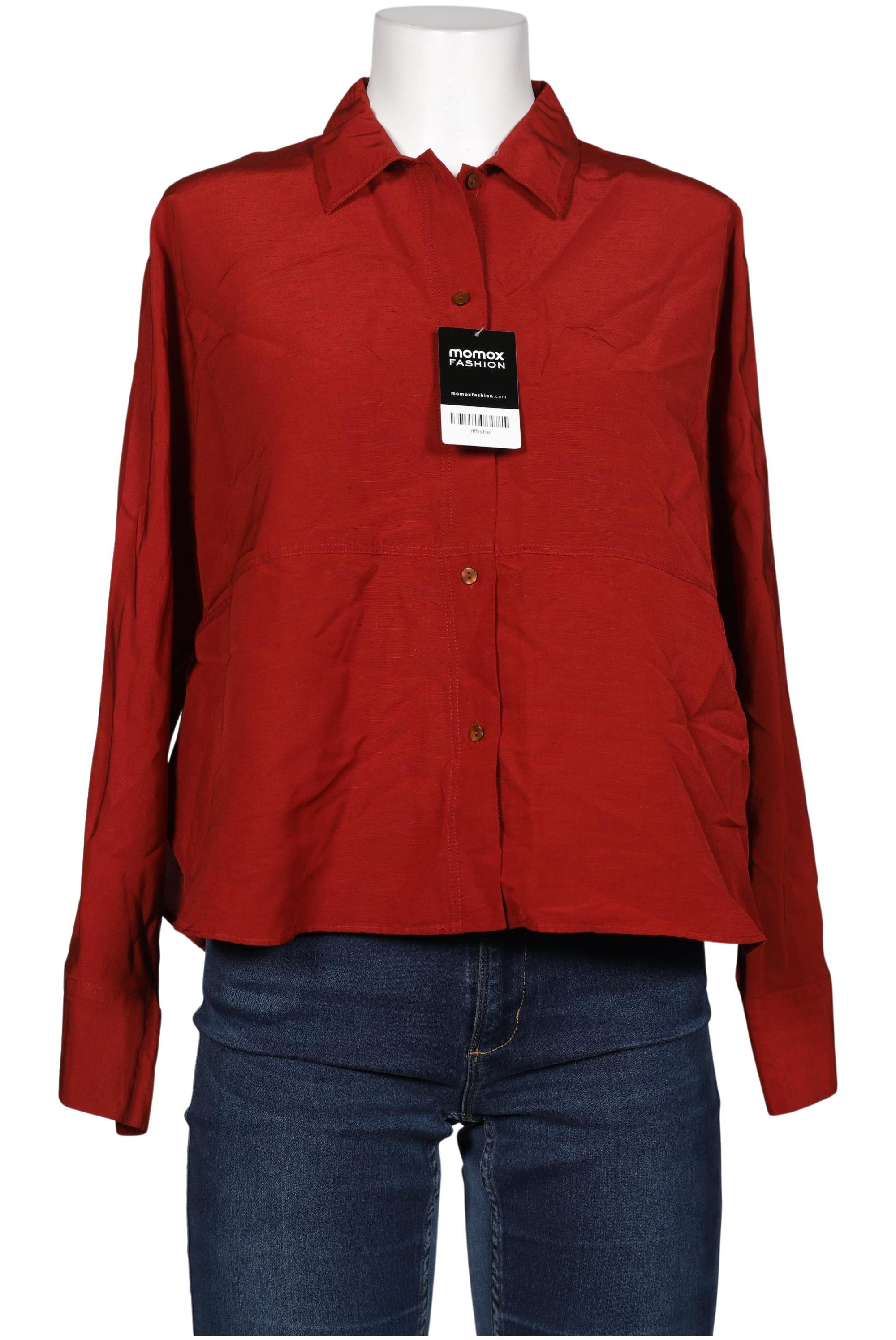 

Massimo Dutti Damen Bluse, rot, Gr. 38
