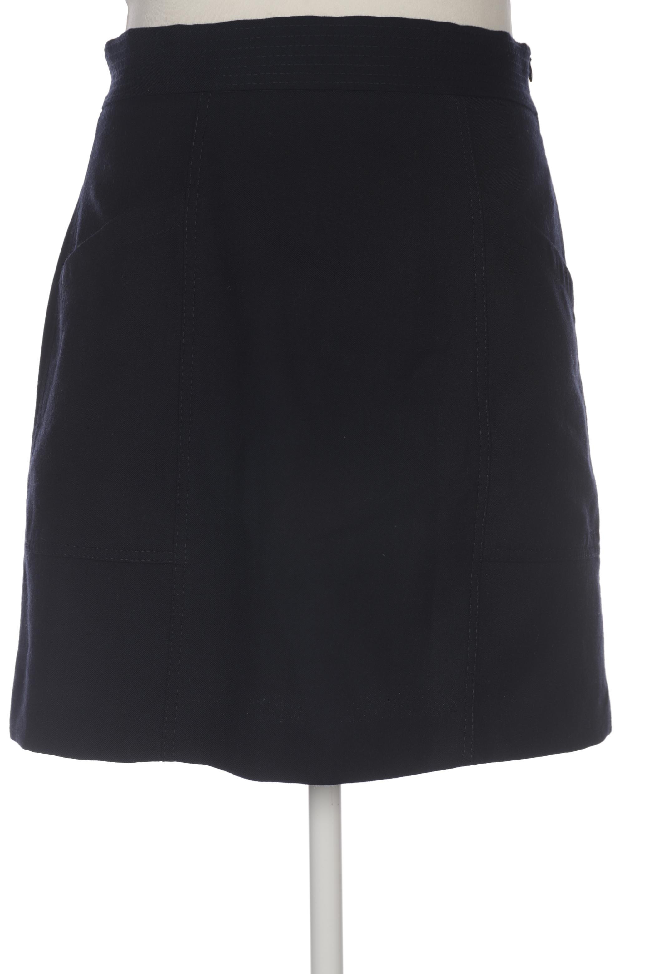 

Massimo Dutti Damen Rock, marineblau, Gr. 42