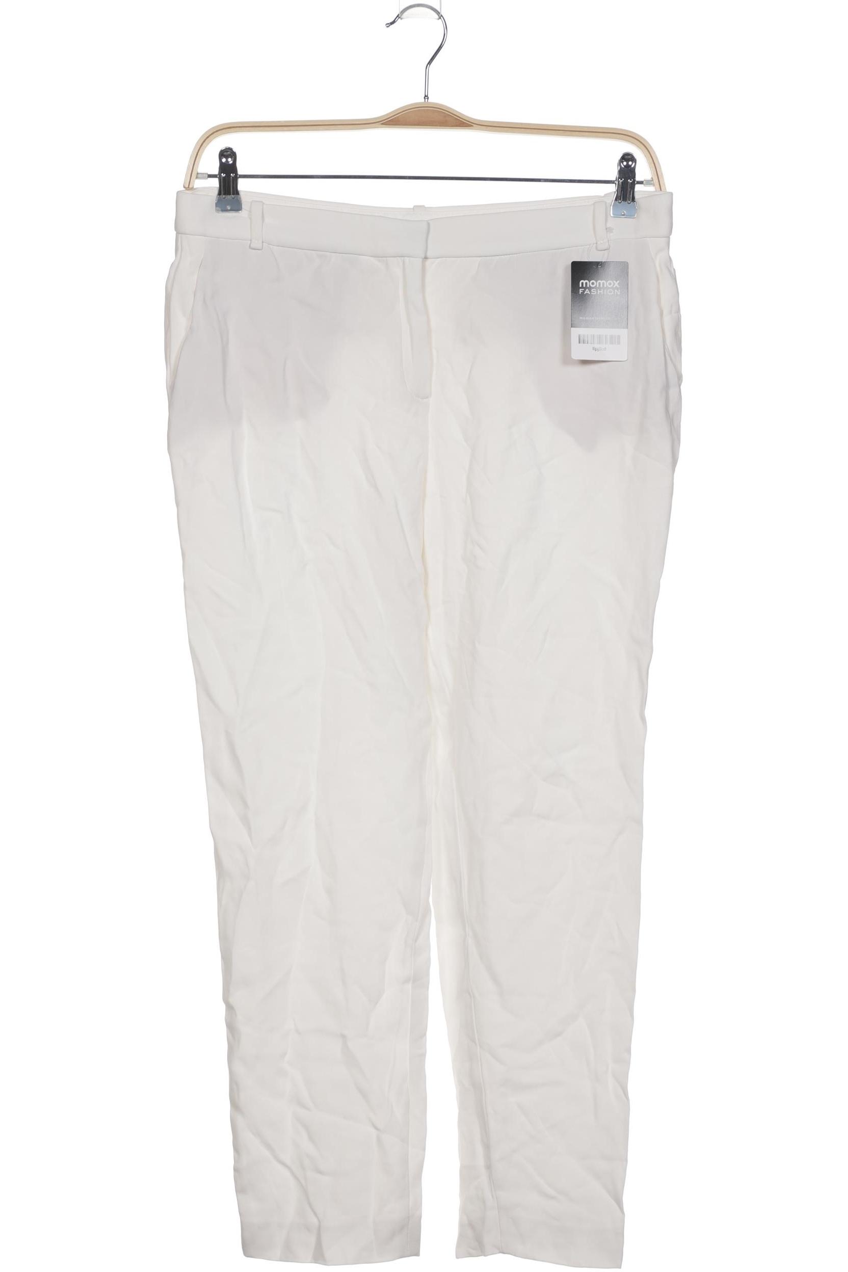 

Massimo Dutti Damen Stoffhose, weiß, Gr. 44