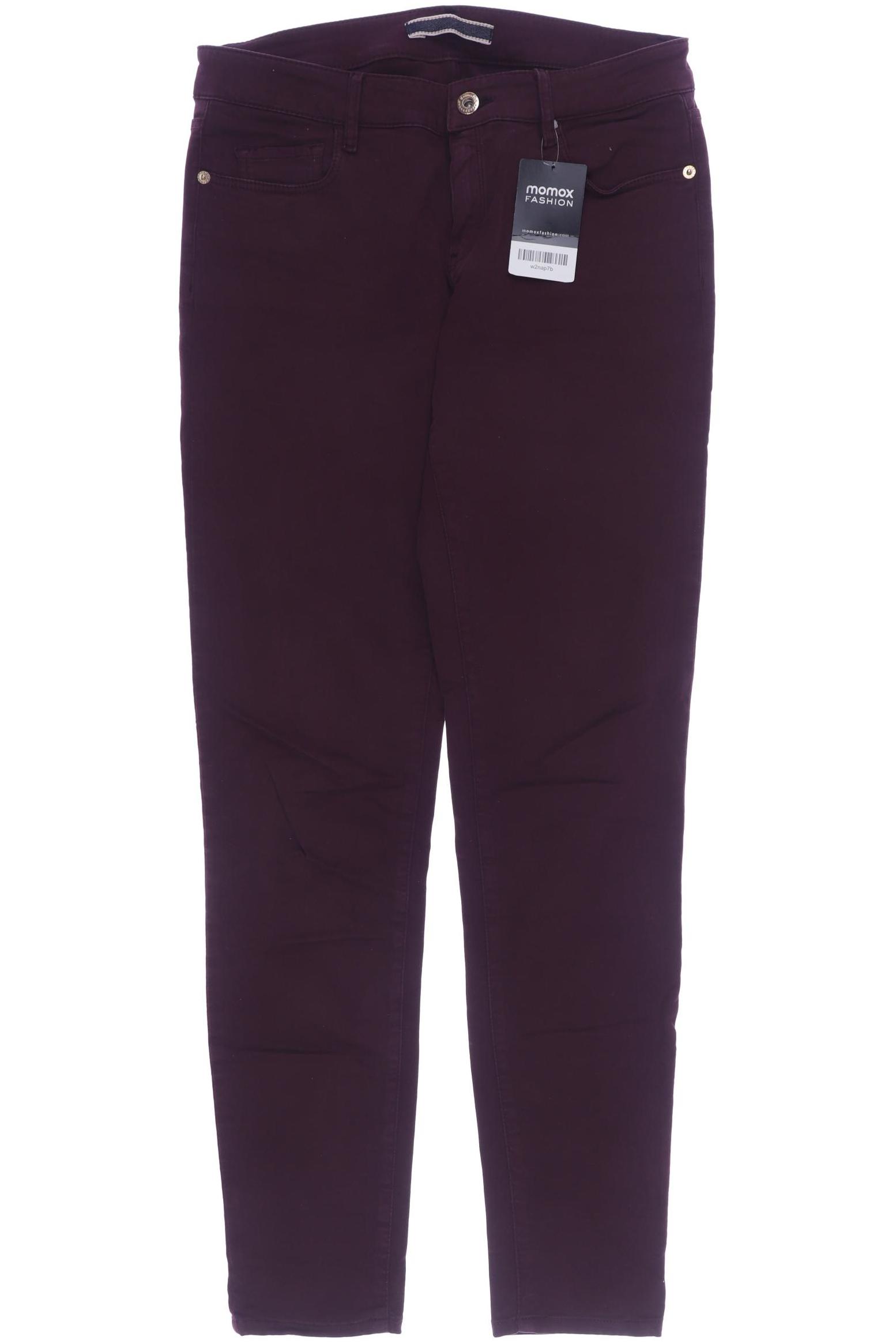 

Massimo Dutti Damen Stoffhose, bordeaux