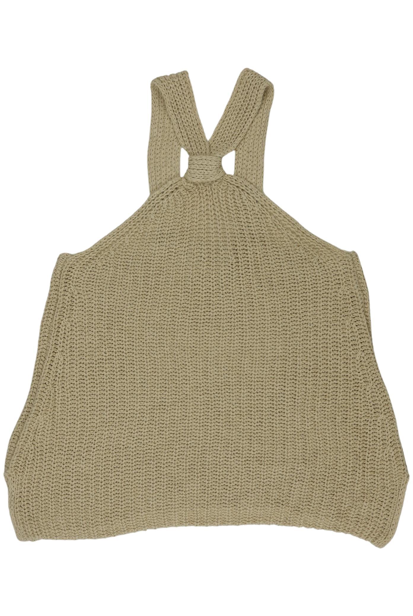 

Massimo Dutti Damen Top, beige, Gr. 36