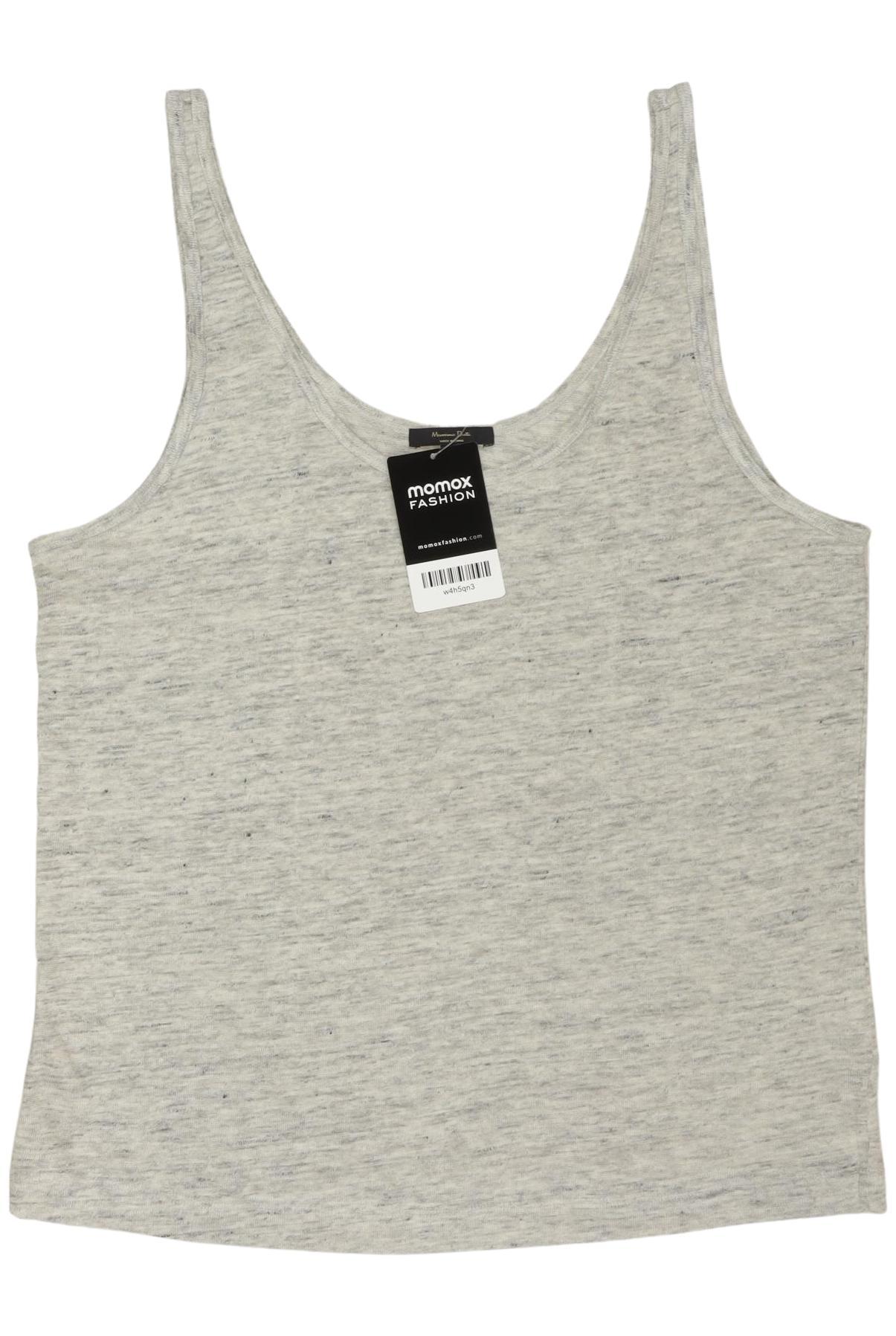 

Massimo Dutti Damen Top, grau, Gr. 38