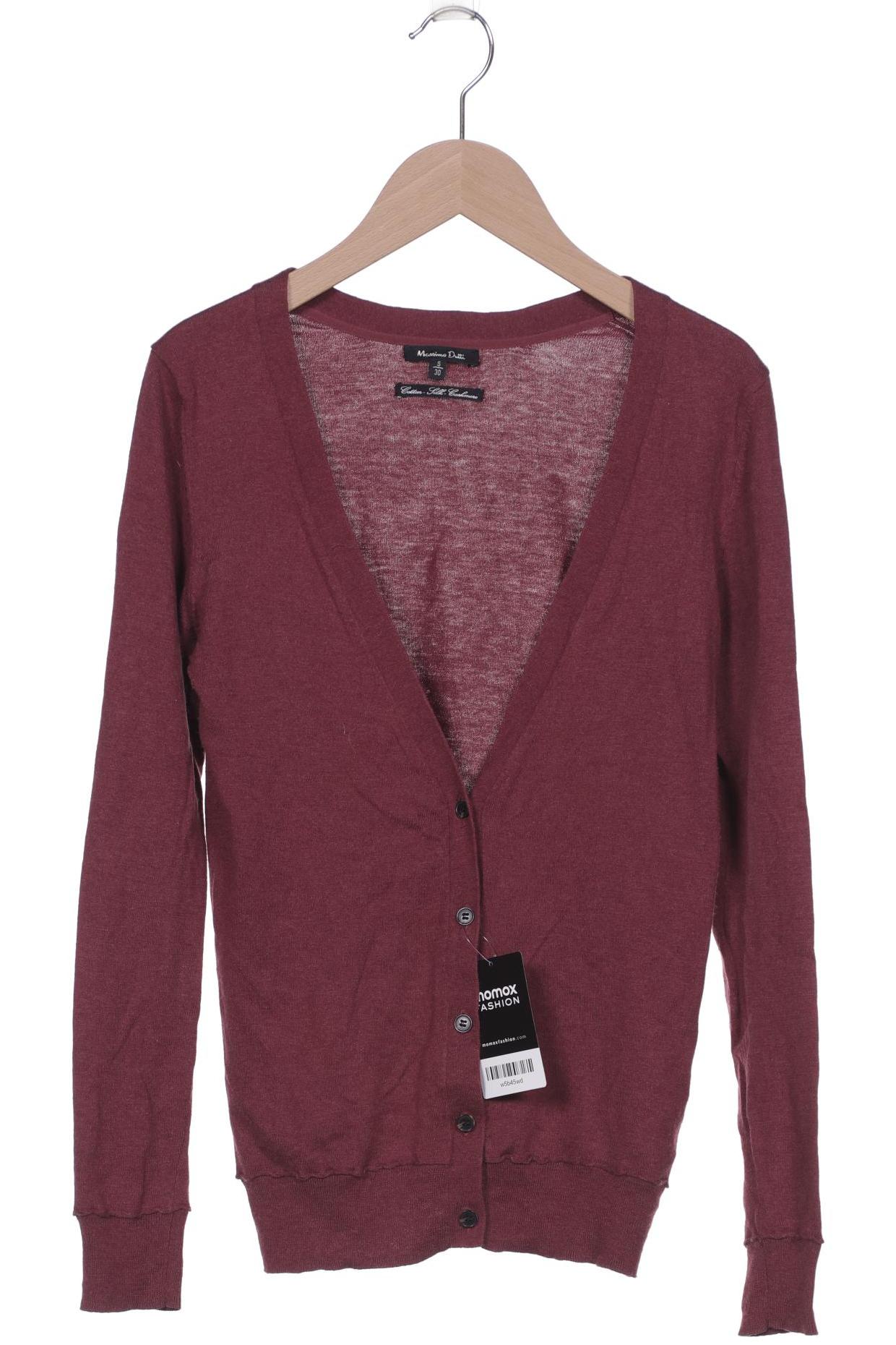 

Massimo Dutti Damen Strickjacke, bordeaux