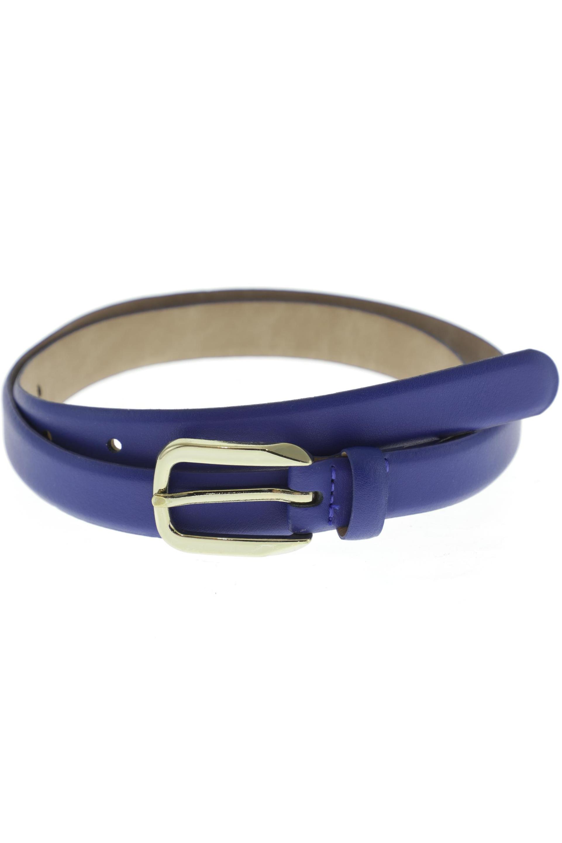 

Massimo Dutti Damen Gürtel, blau, Gr. 80