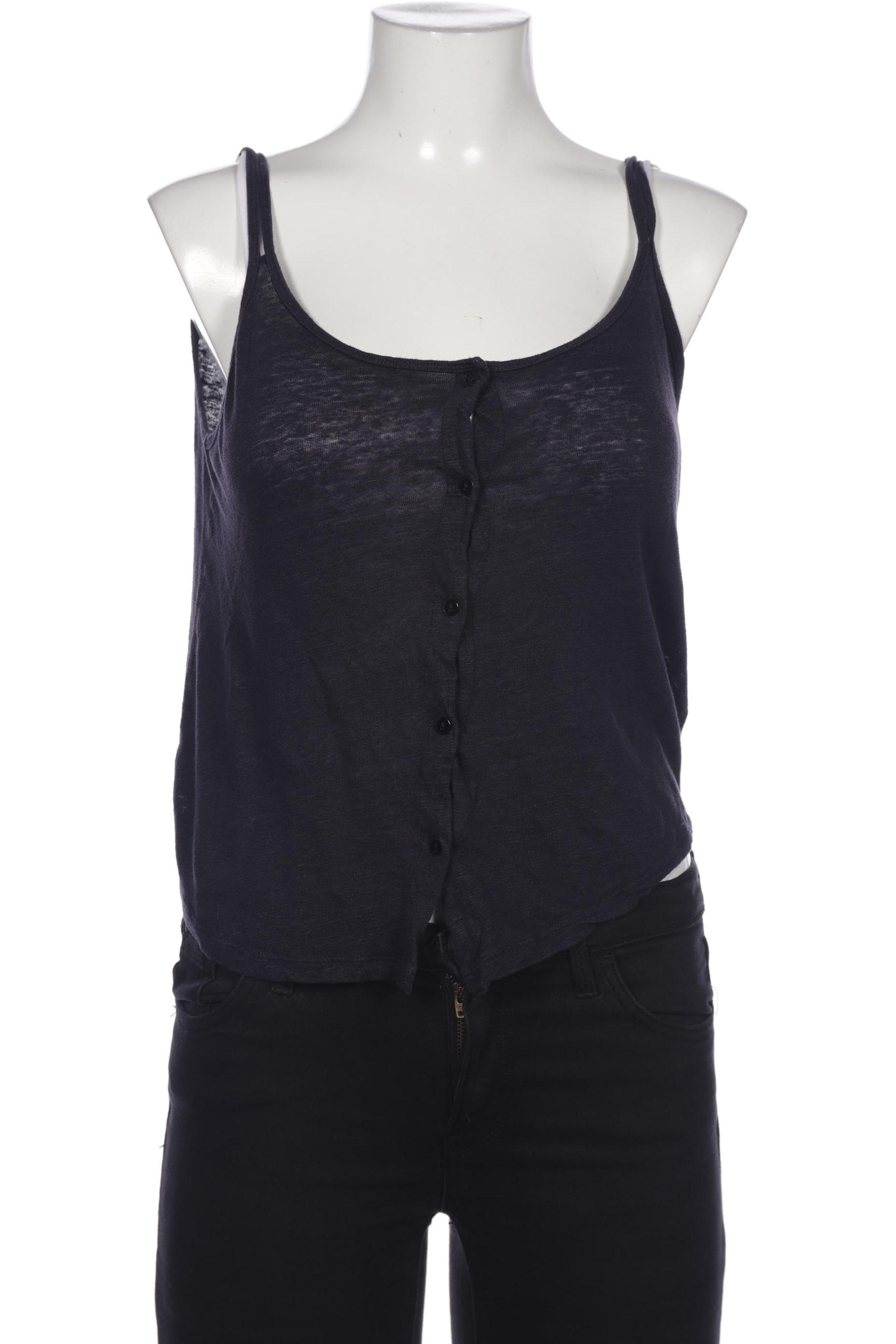 

Massimo Dutti Damen Top, marineblau, Gr. 38