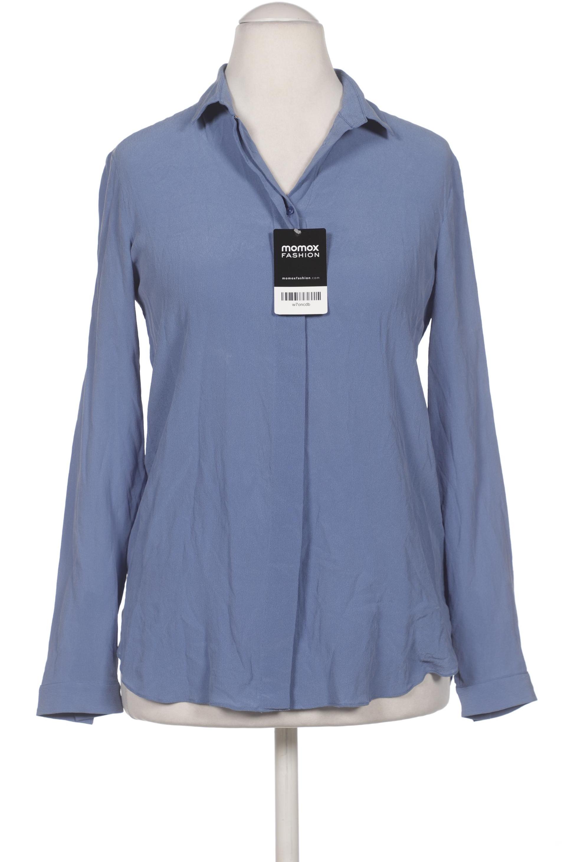 

Massimo Dutti Damen Bluse, blau, Gr. 38