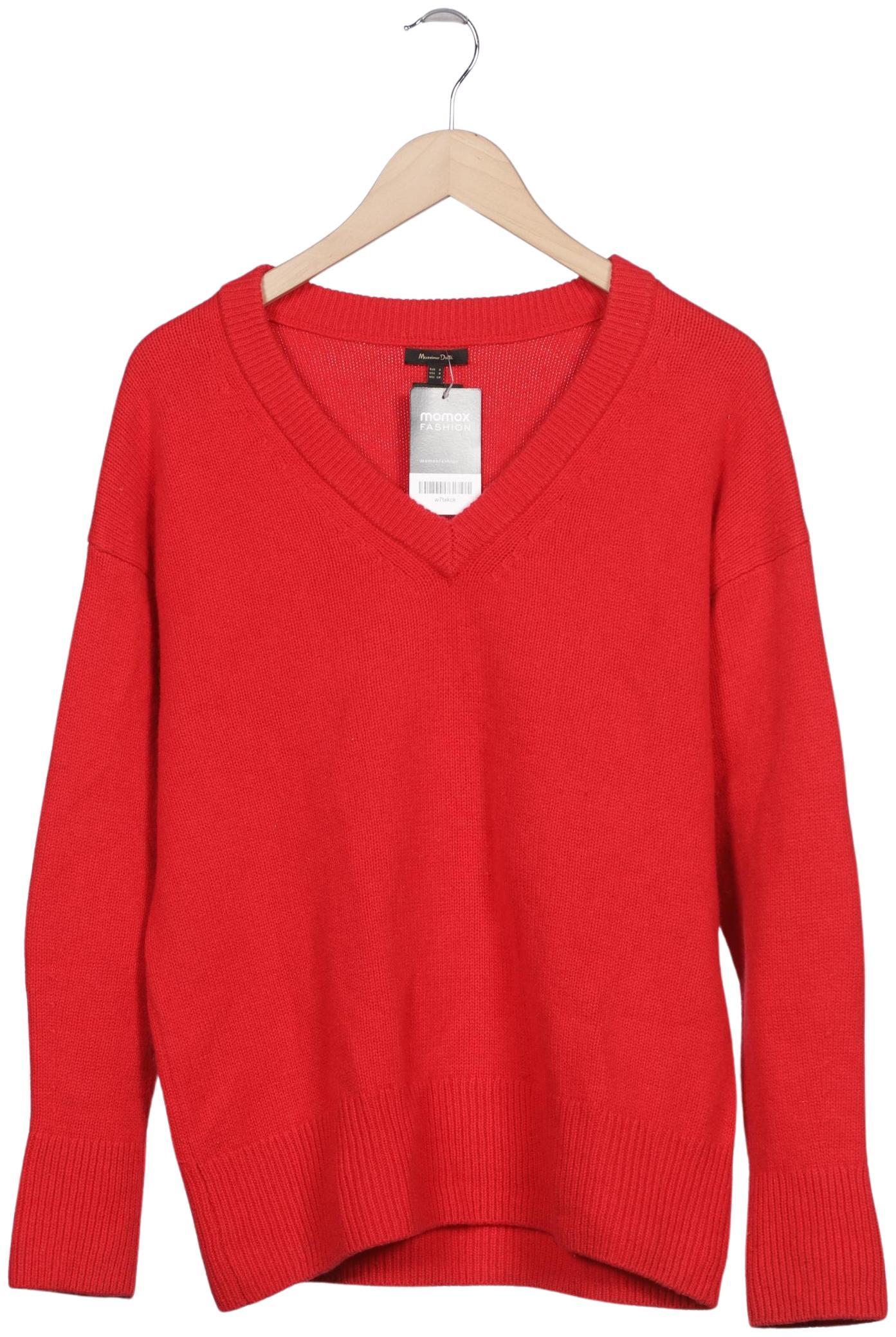 

Massimo Dutti Damen Pullover, rot, Gr. 36