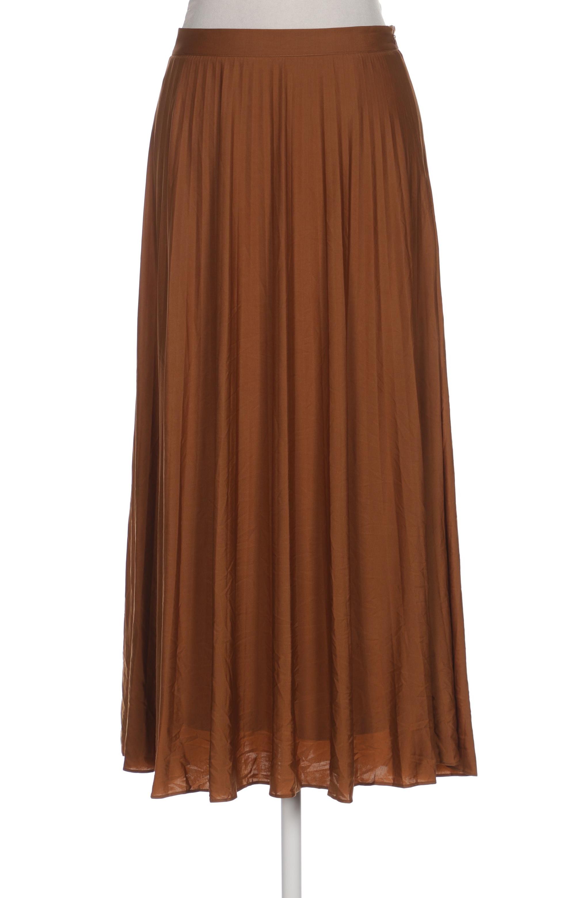 

Massimo Dutti Damen Rock, braun, Gr. 34