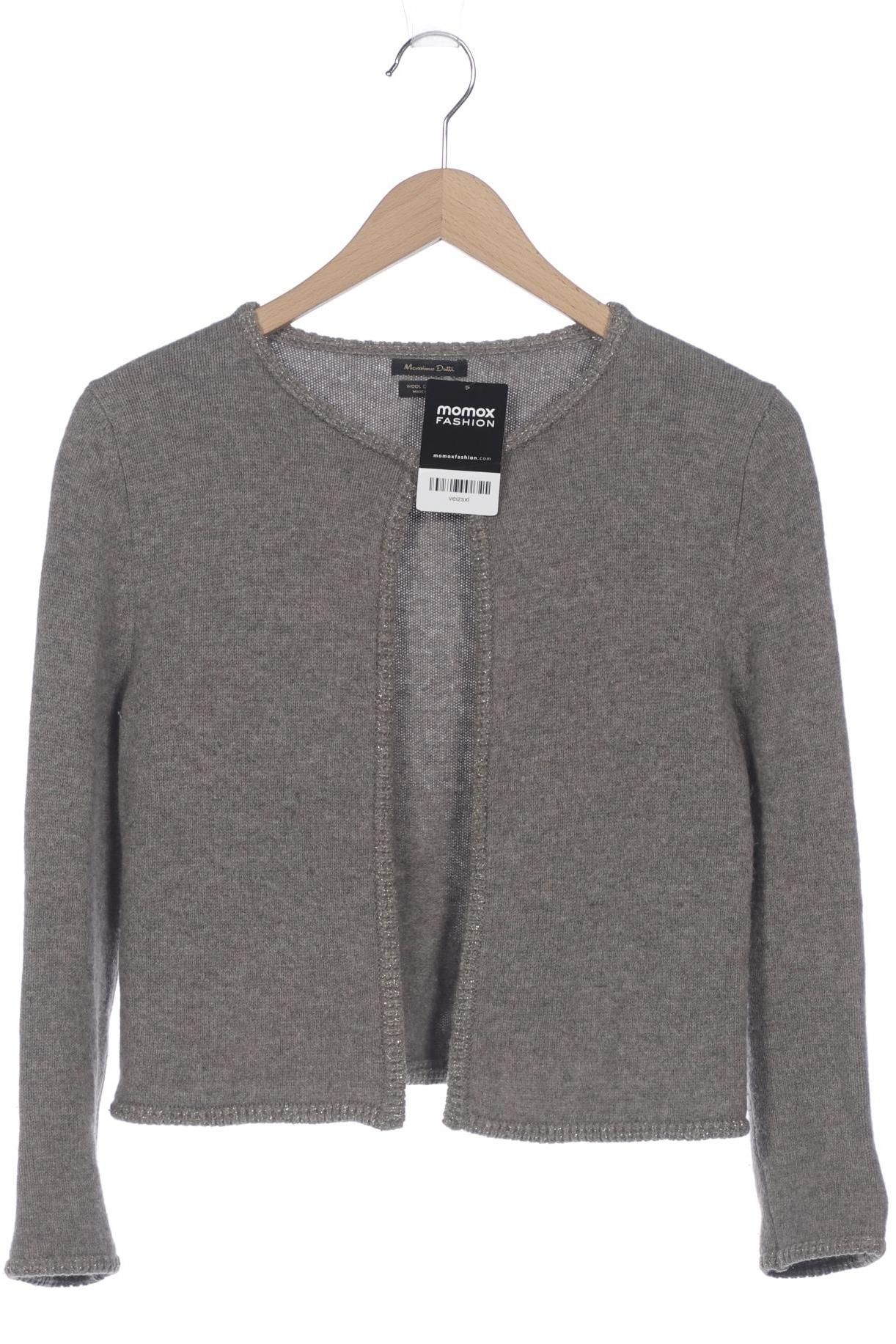 

Massimo Dutti Damen Strickjacke, grau, Gr. 38