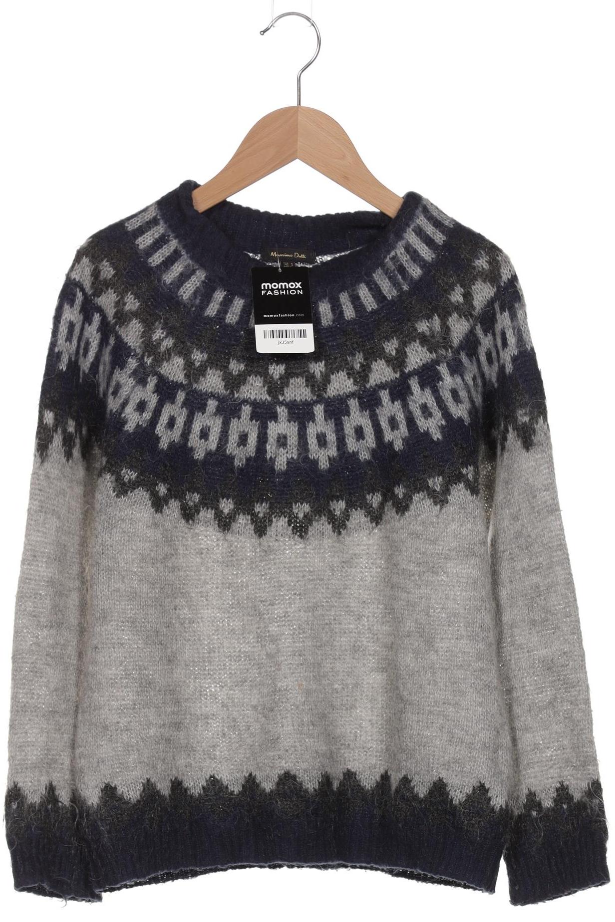 

Massimo Dutti Damen Pullover, grau, Gr. 36