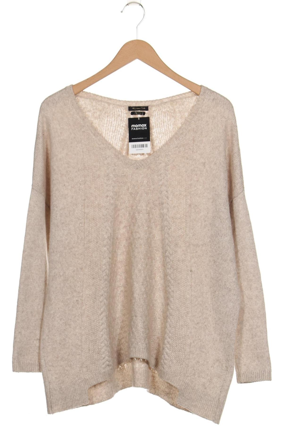 

Massimo Dutti Damen Pullover, cremeweiß, Gr. 38