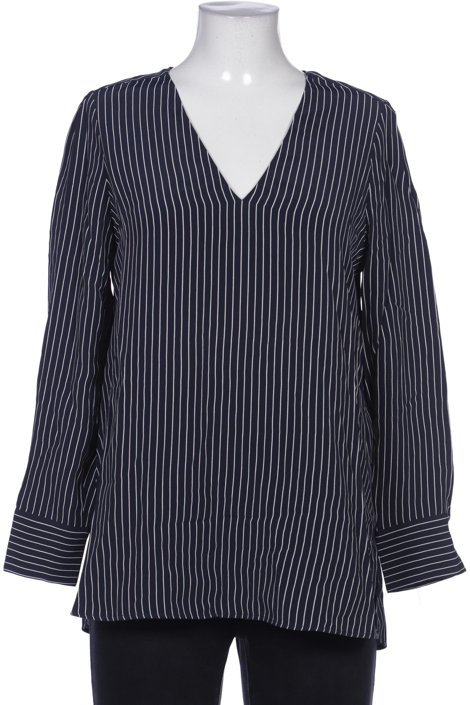 

Massimo Dutti Damen Bluse, marineblau, Gr. 40
