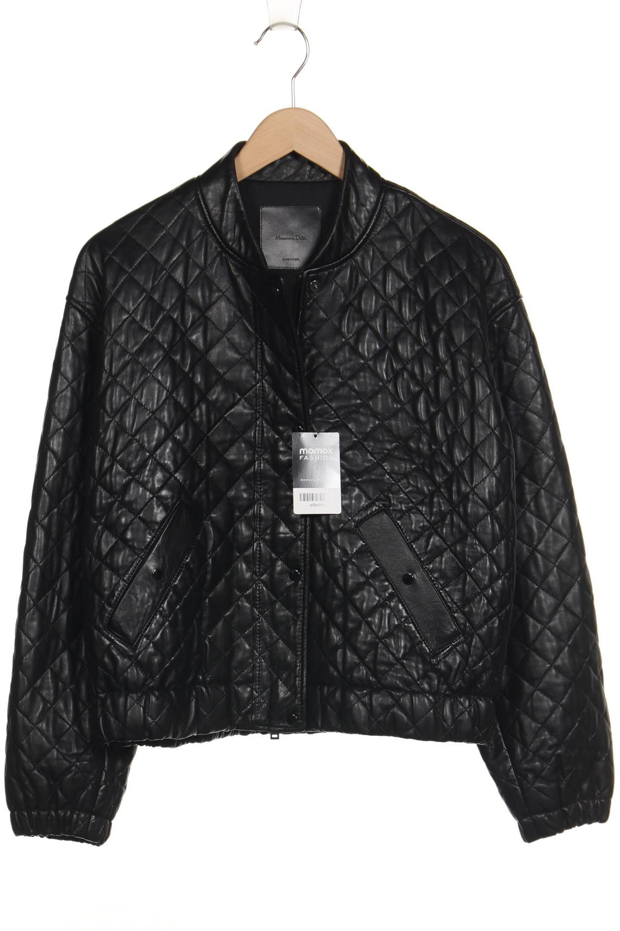 

Massimo Dutti Damen Jacke, schwarz, Gr. 42