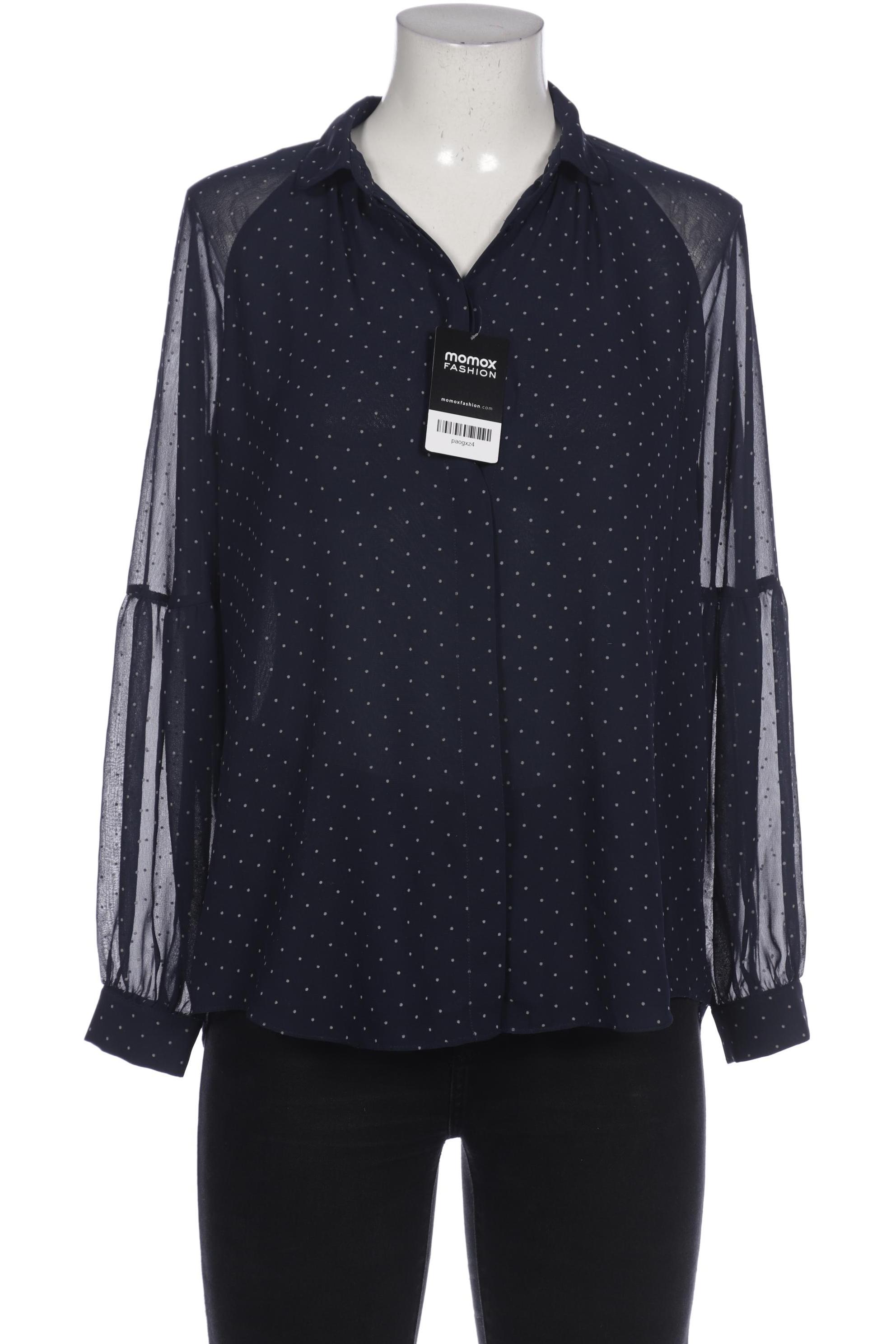 

Massimo Dutti Damen Bluse, marineblau, Gr. 40