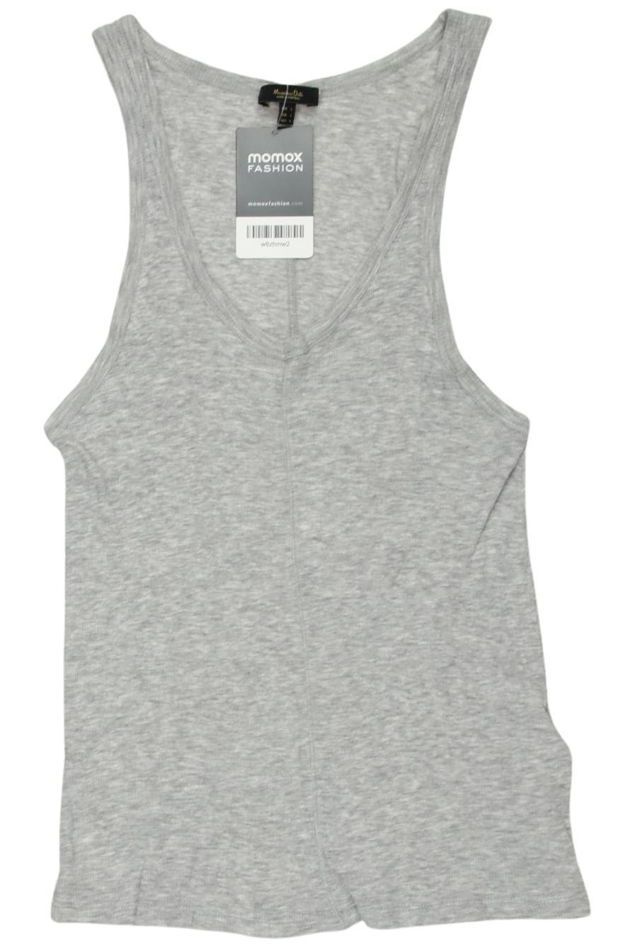 

Massimo Dutti Damen Top, grau, Gr. 42