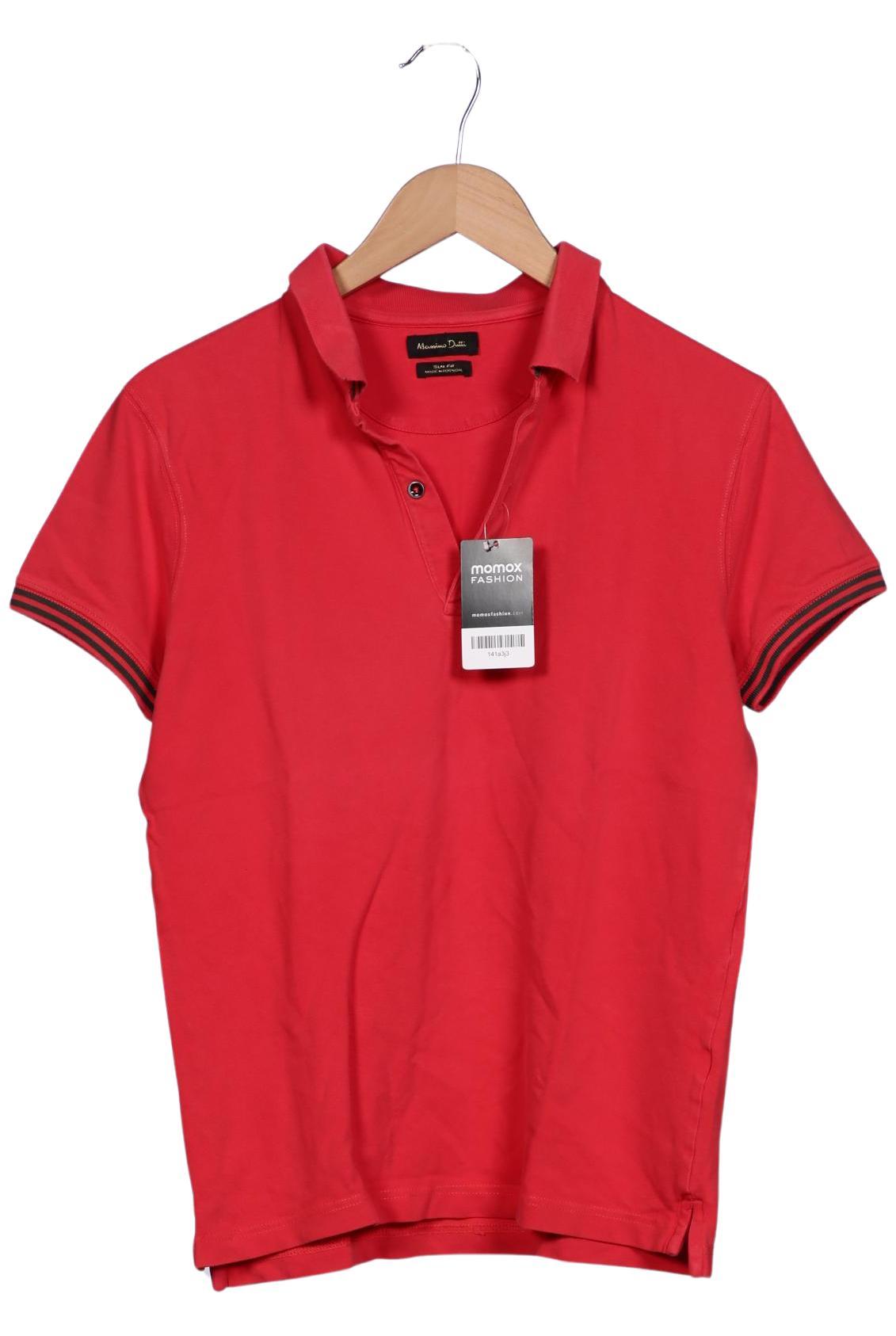 

Massimo Dutti Damen Poloshirt, rot, Gr. 38