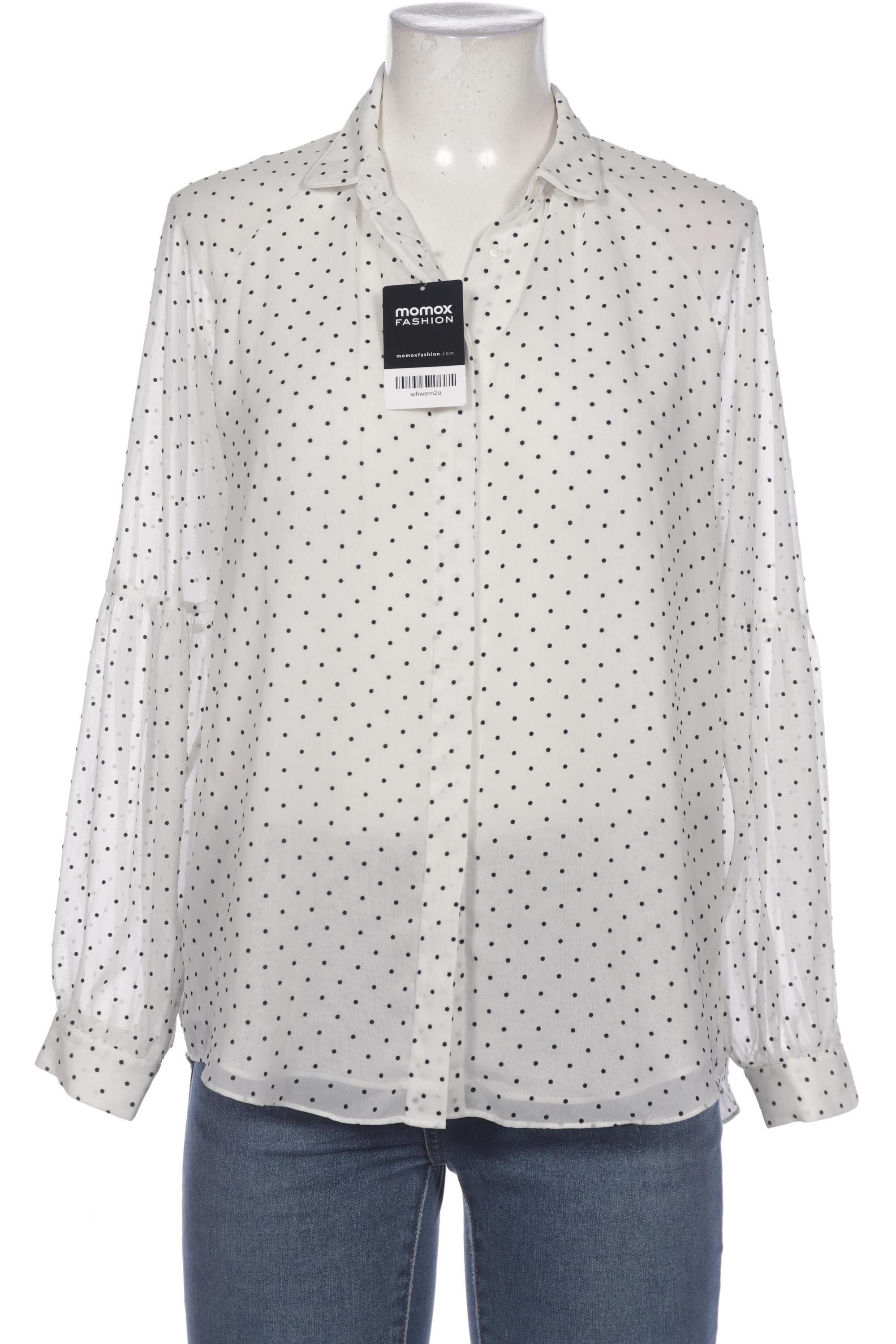 

Massimo Dutti Damen Bluse, weiß, Gr. 40