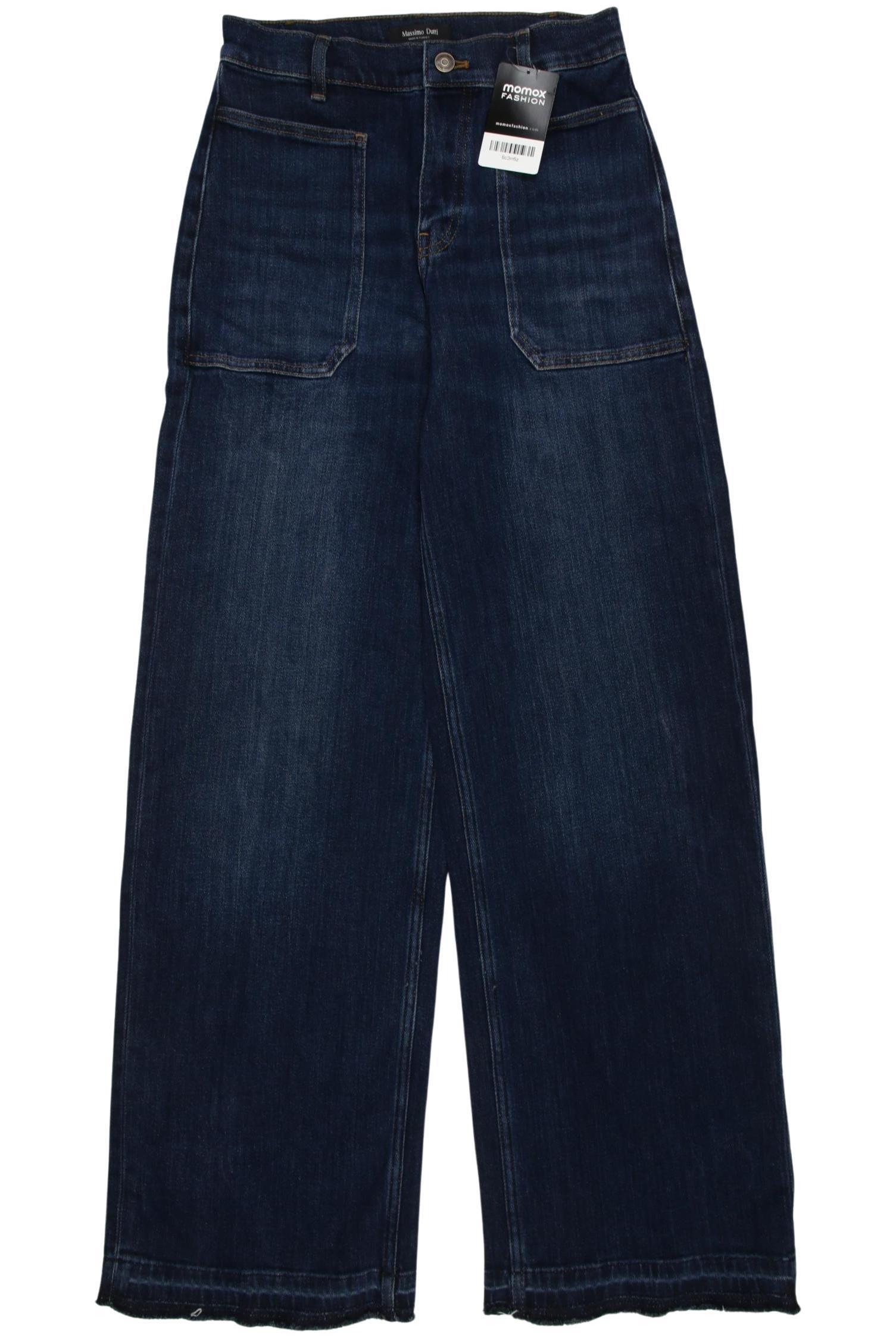 

Massimo Dutti Damen Jeans, marineblau, Gr. 34